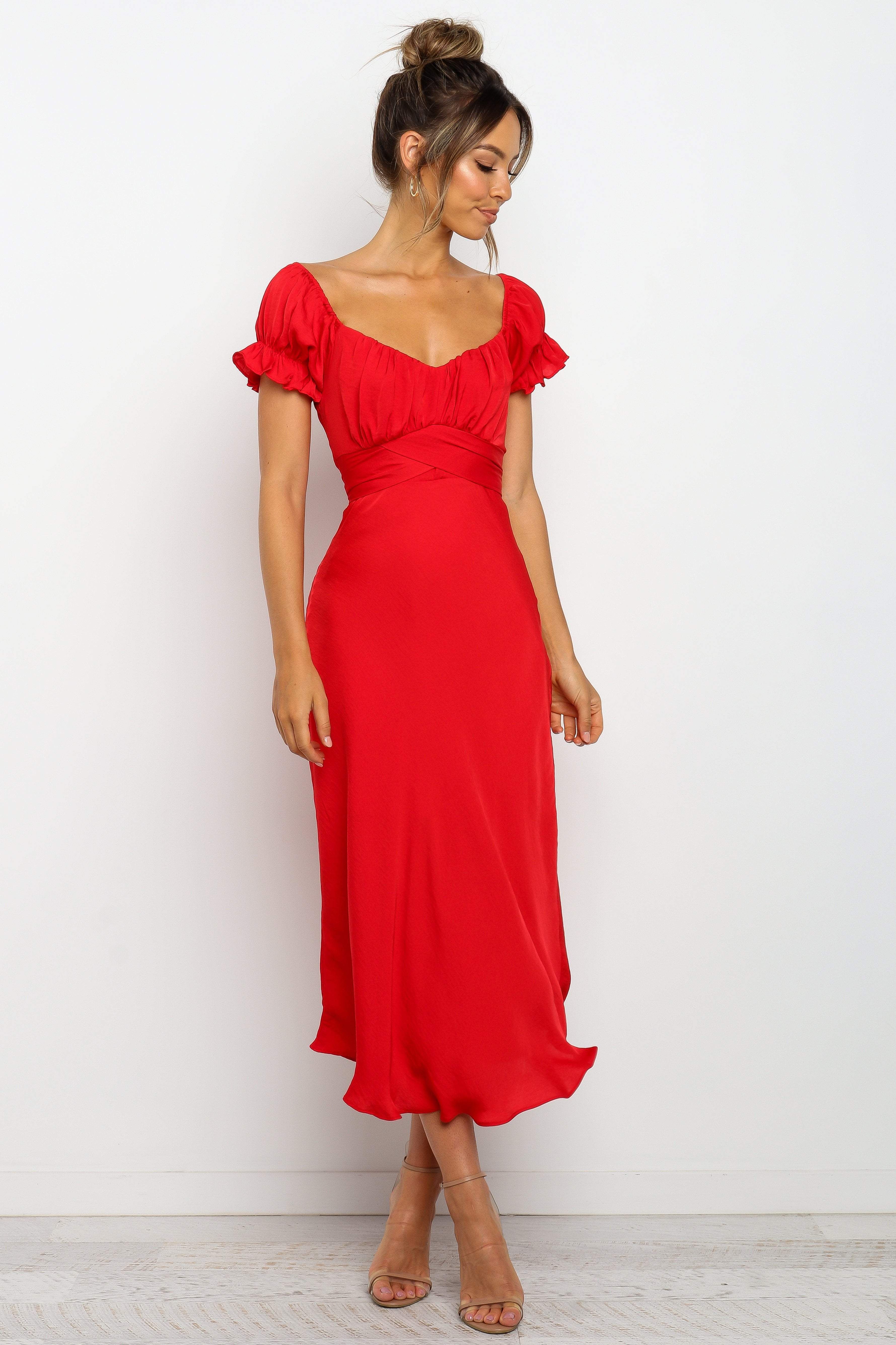 Oralie Dress - Red sold by Petal & Pup product image thumbnail 3