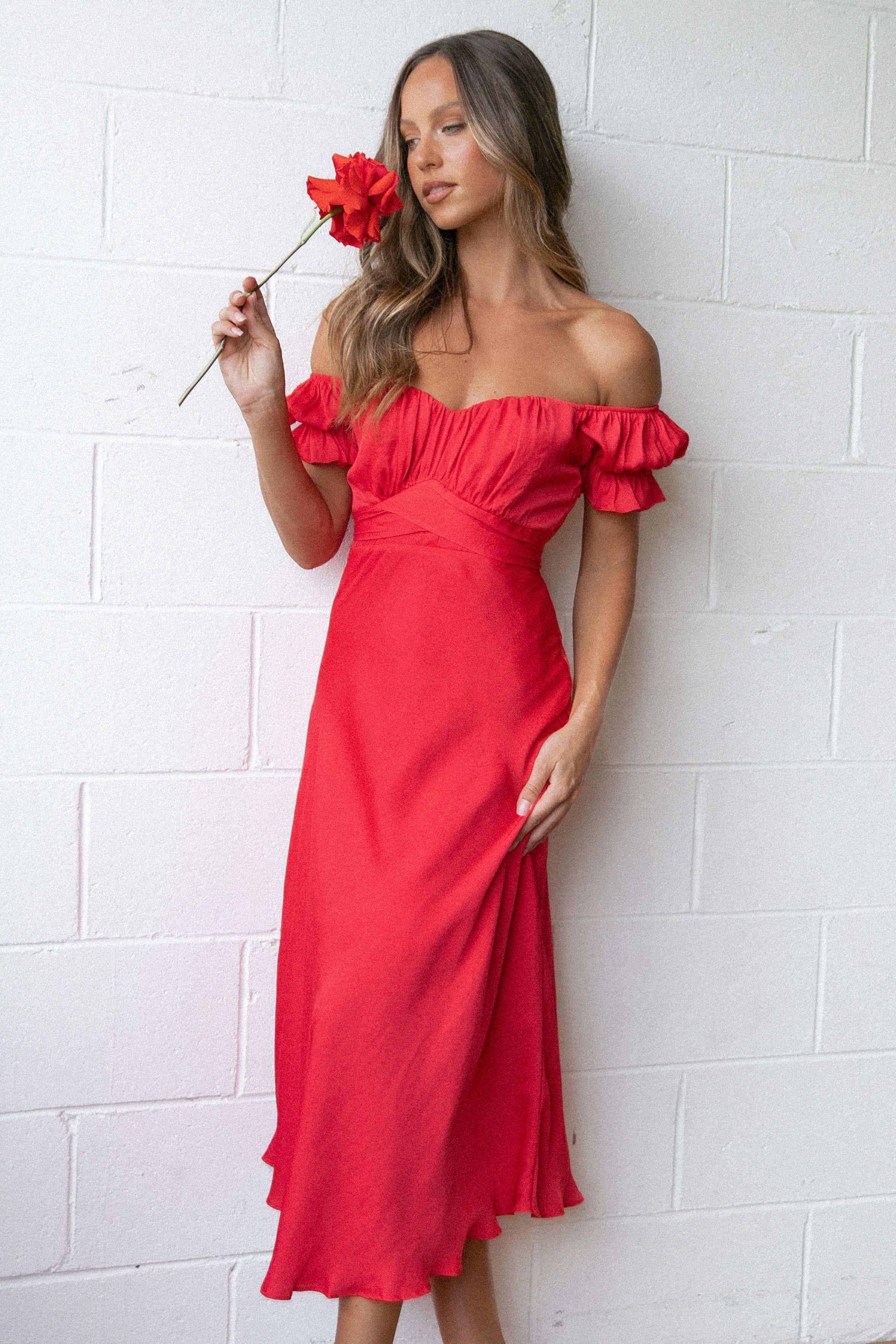 Oralie Dress - Red sold by Petal & Pup product image thumbnail 2