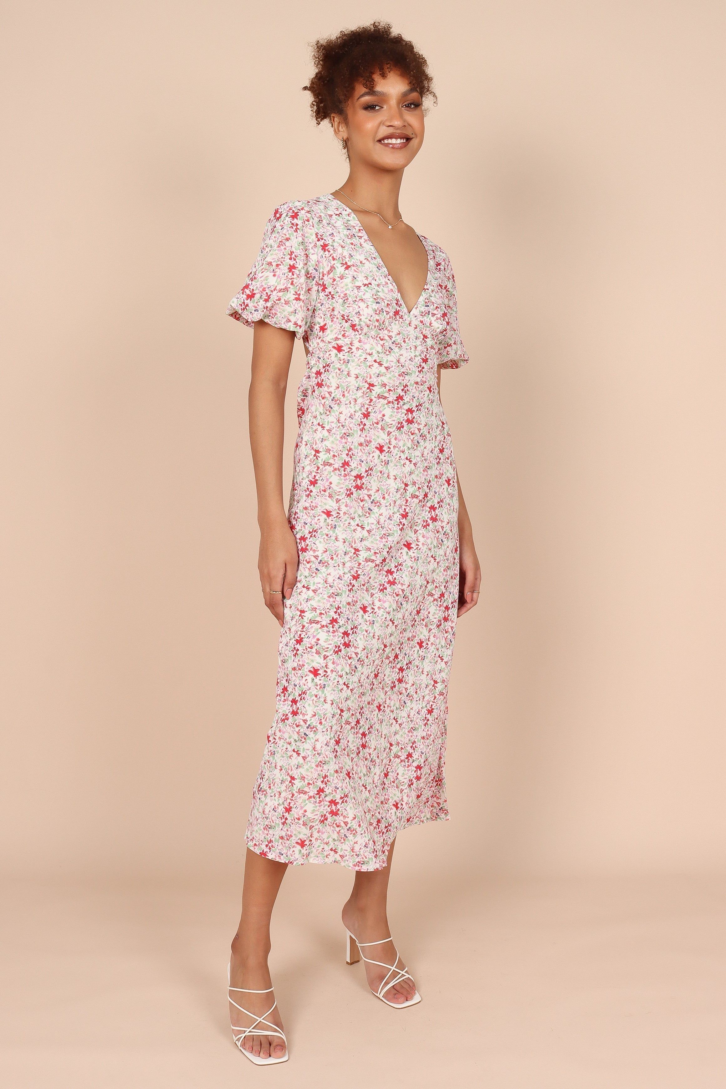 Marlena Dress - Red Floral sold by Petal & Pup product image thumbnail 4