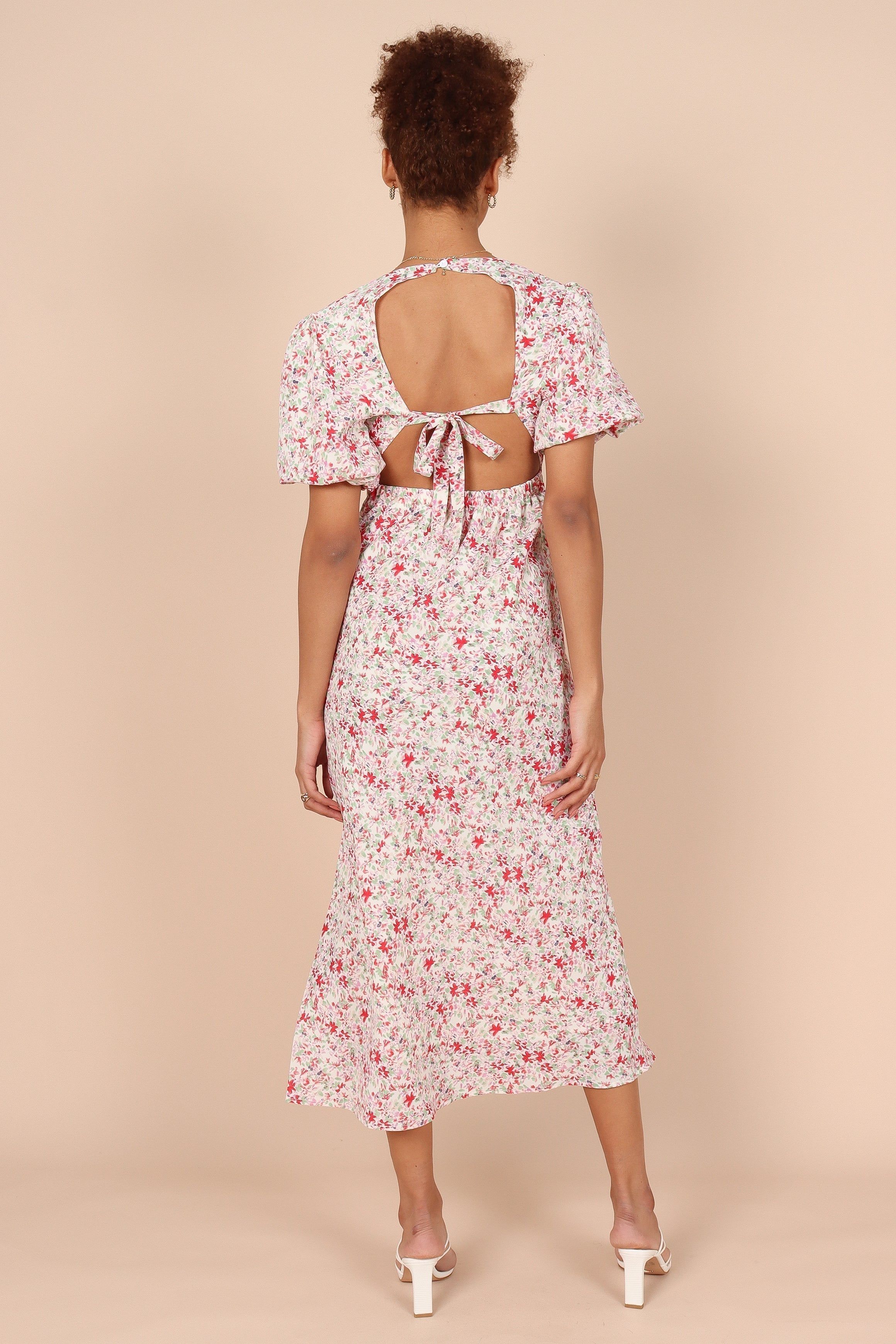Marlena Dress - Red Floral sold by Petal & Pup product image thumbnail 2