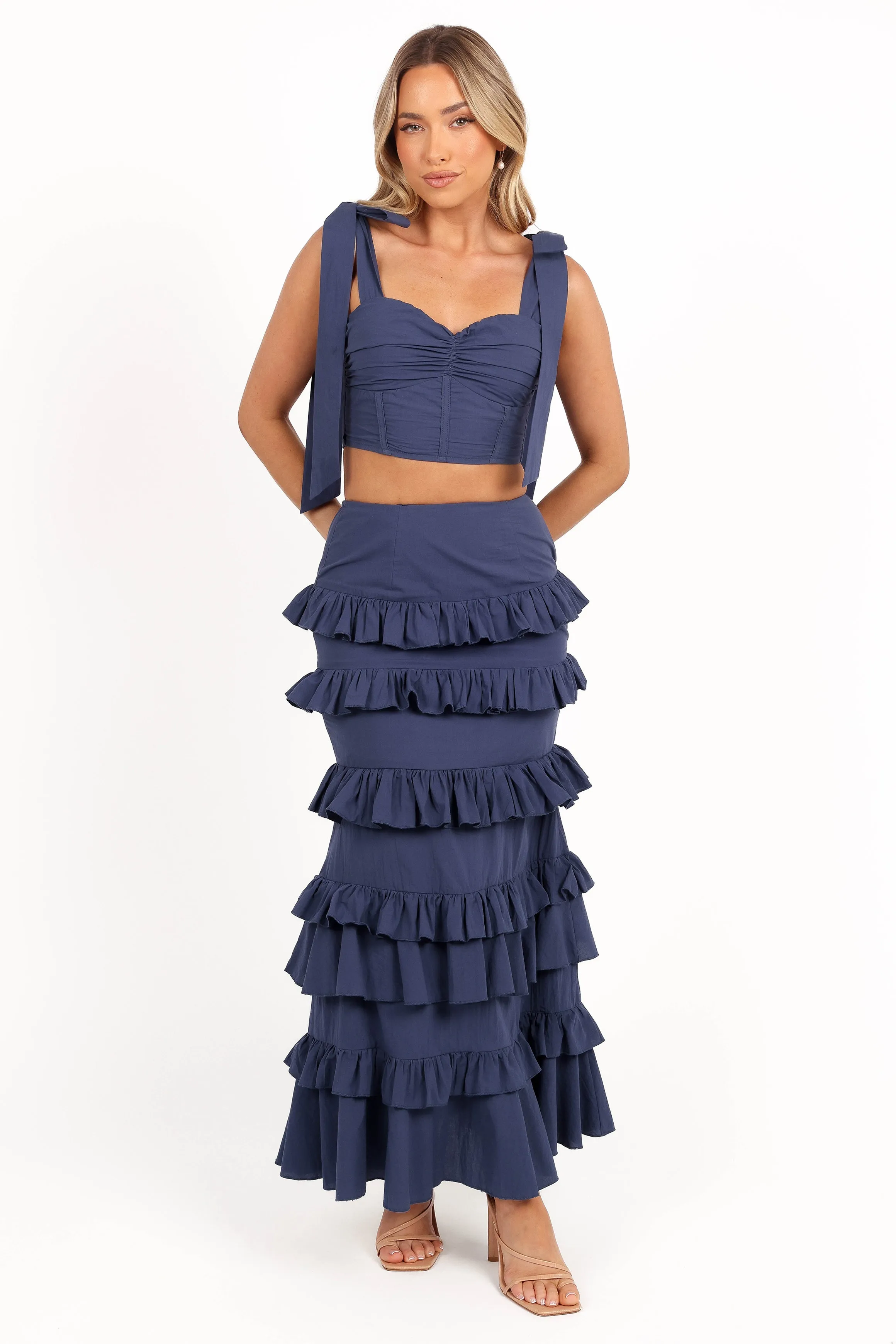 Tia Two Piece Set - Navy sold by Petal & Pup product image thumbnail 3