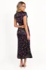 Lisbeth Midi Dress - Midnight Floral sold by Petal & Pup