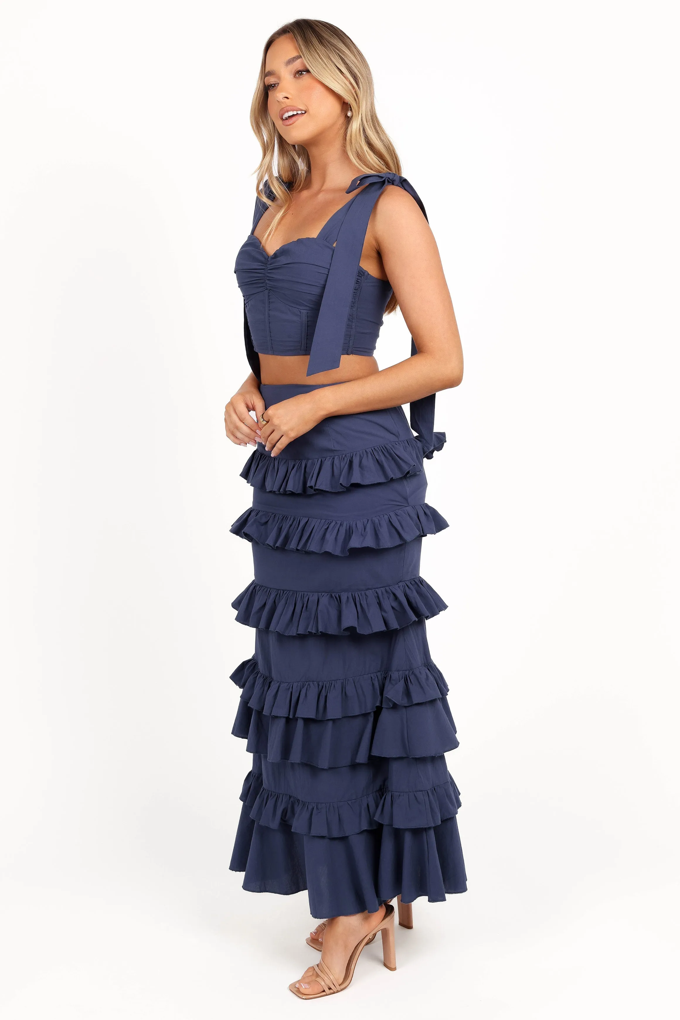 Tia Two Piece Set - Navy sold by Petal & Pup product image thumbnail 5