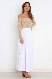 Amaris Skirt - White sold by Petal & Pup