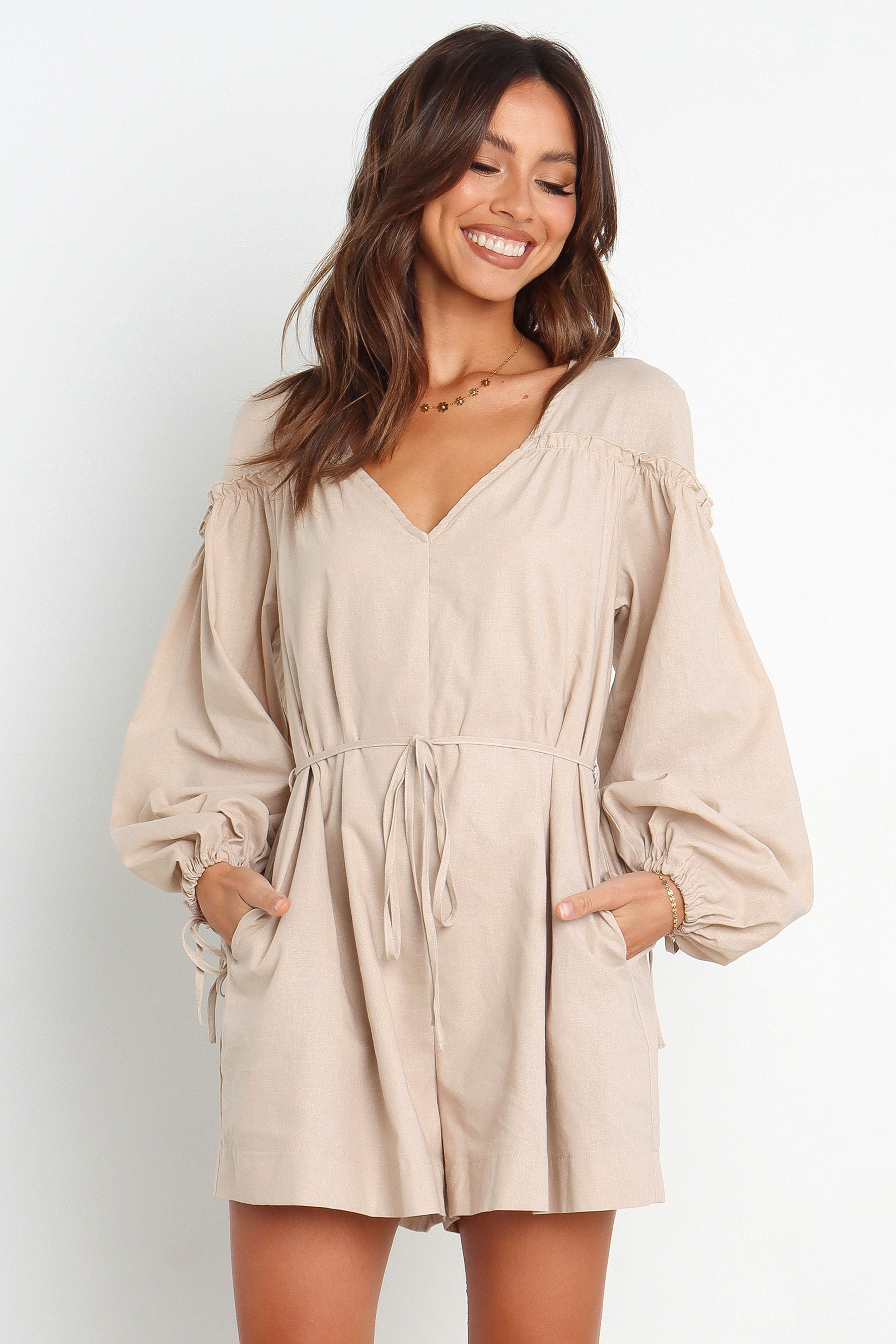 Eden Playsuit - Beige sold by Petal & Pup product image thumbnail 7