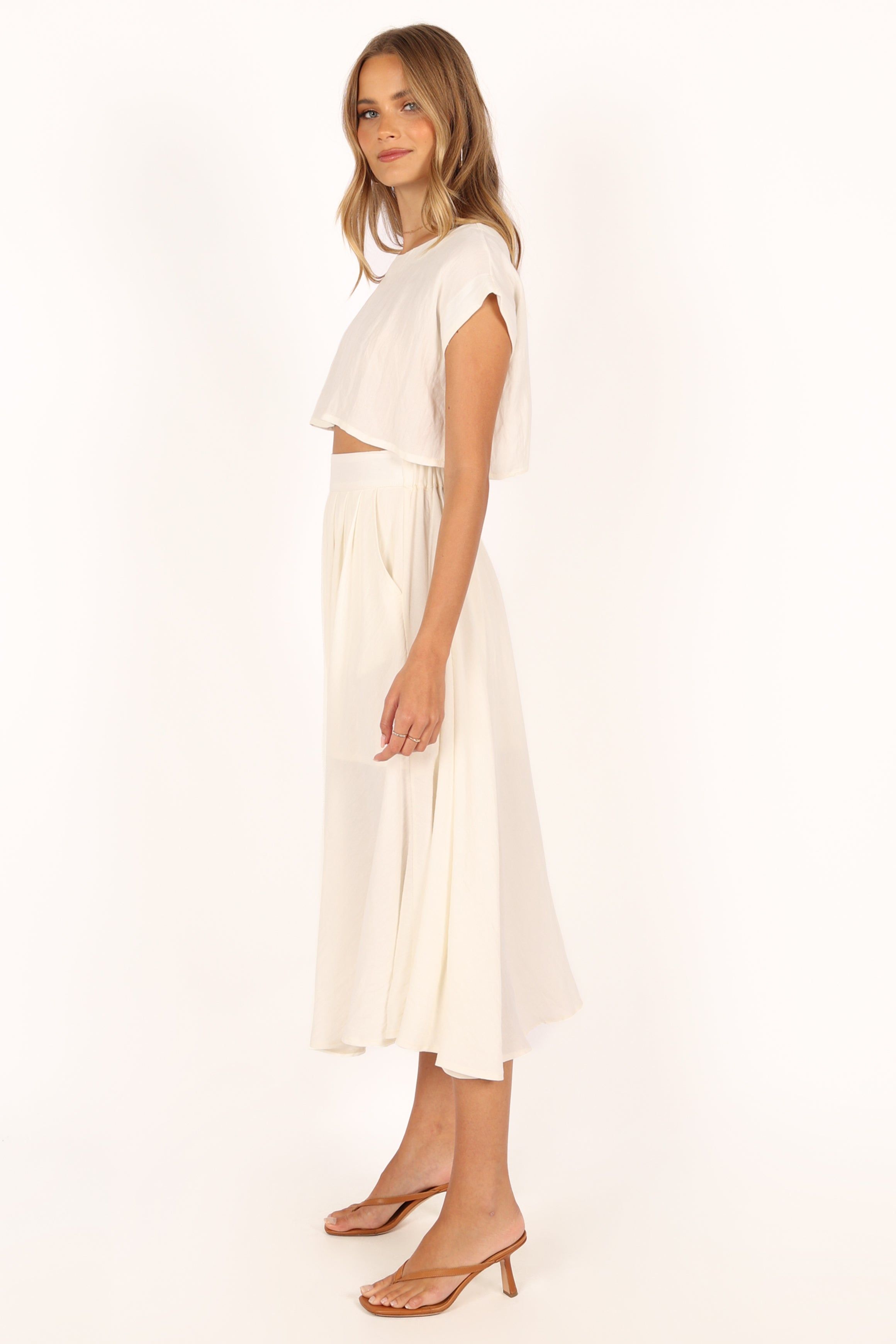 Bessie Two Piece Set - Cream sold by Petal & Pup product image thumbnail 4