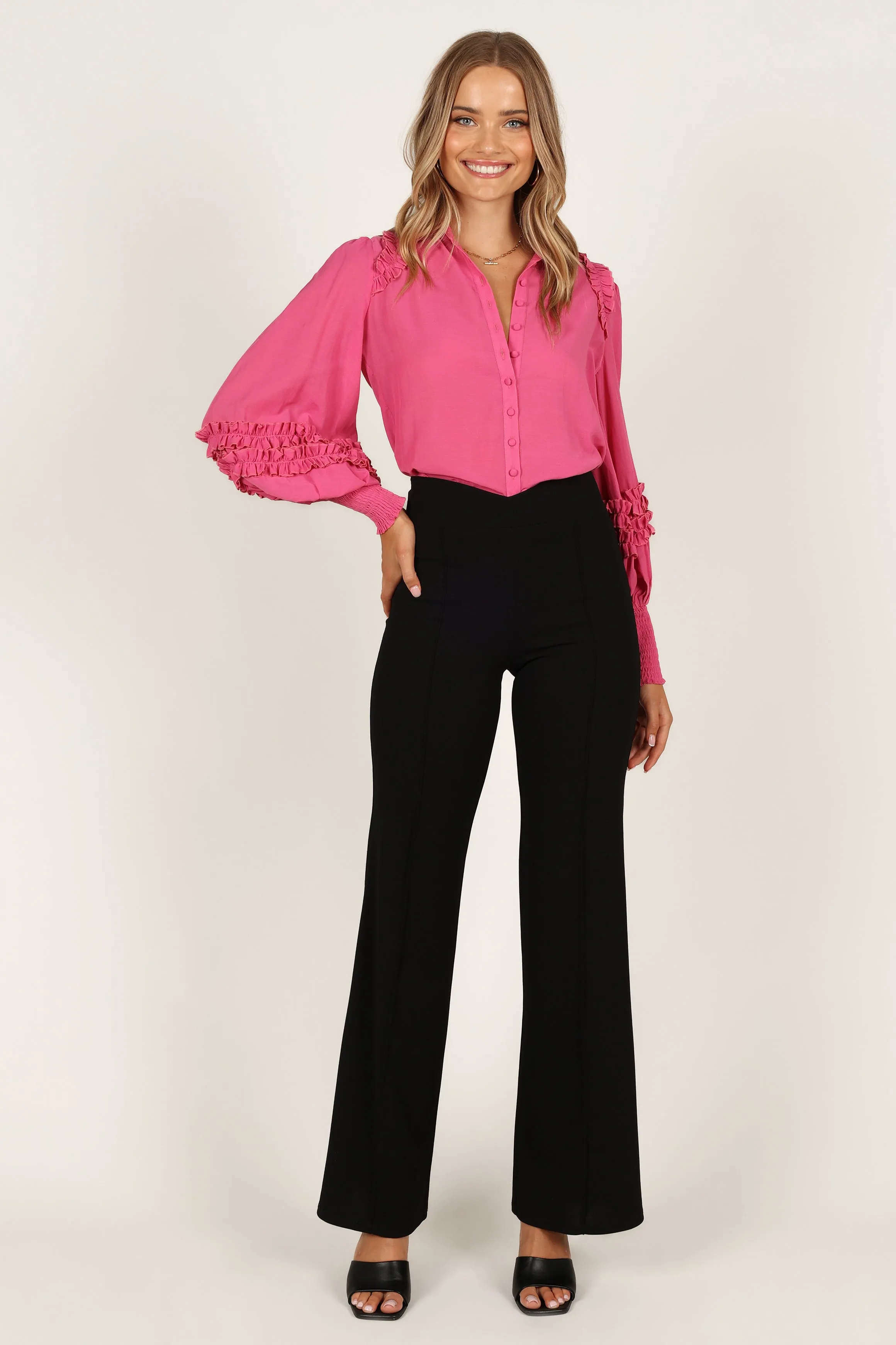 Bettina Shirt - Fuchsia sold by Petal & Pup product image thumbnail 5