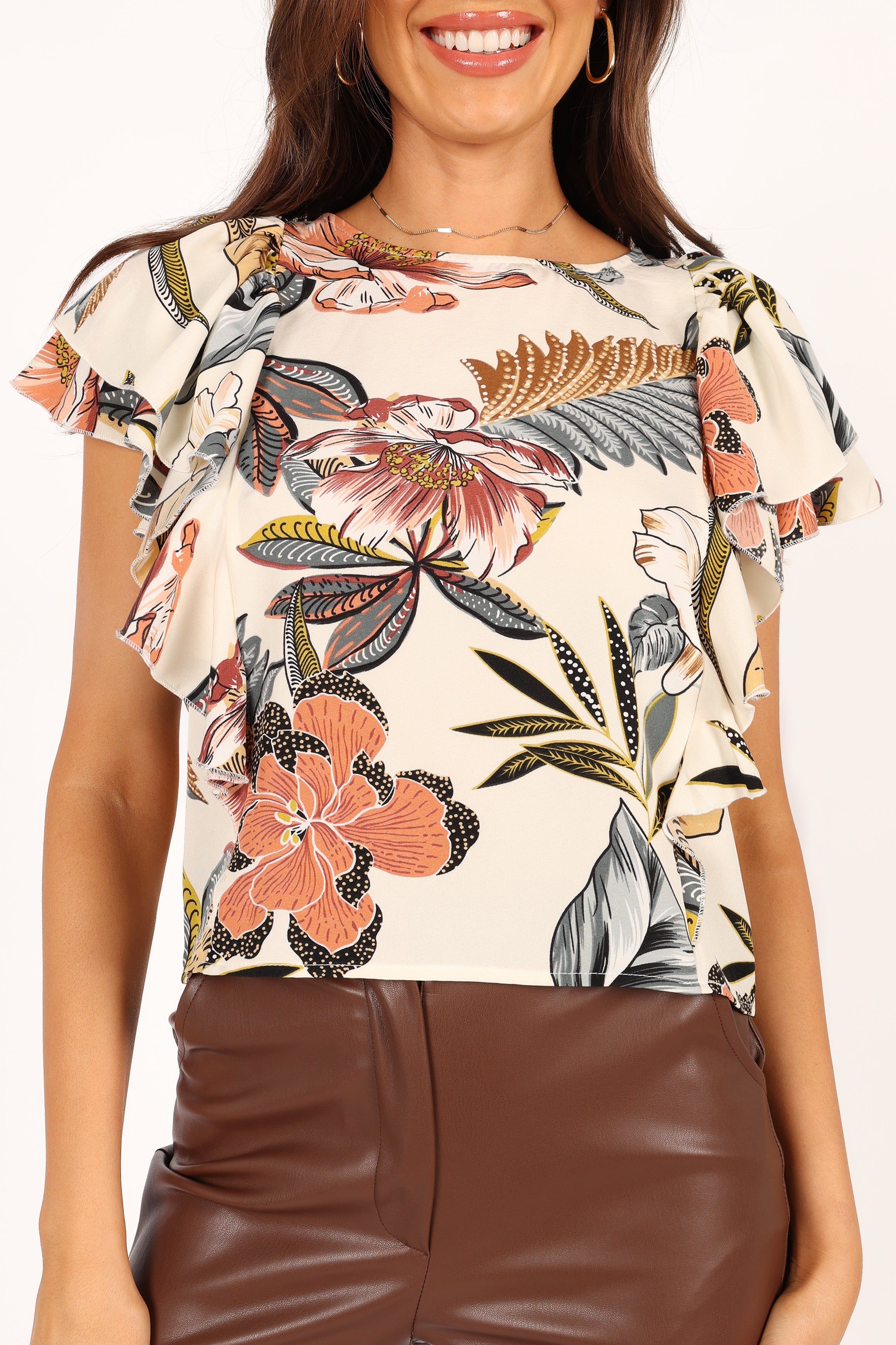 Sullivan Top - Off White sold by Petal & Pup product image thumbnail 4