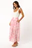 Miami Maxi Skirt - Pink Floral sold by Petal & Pup