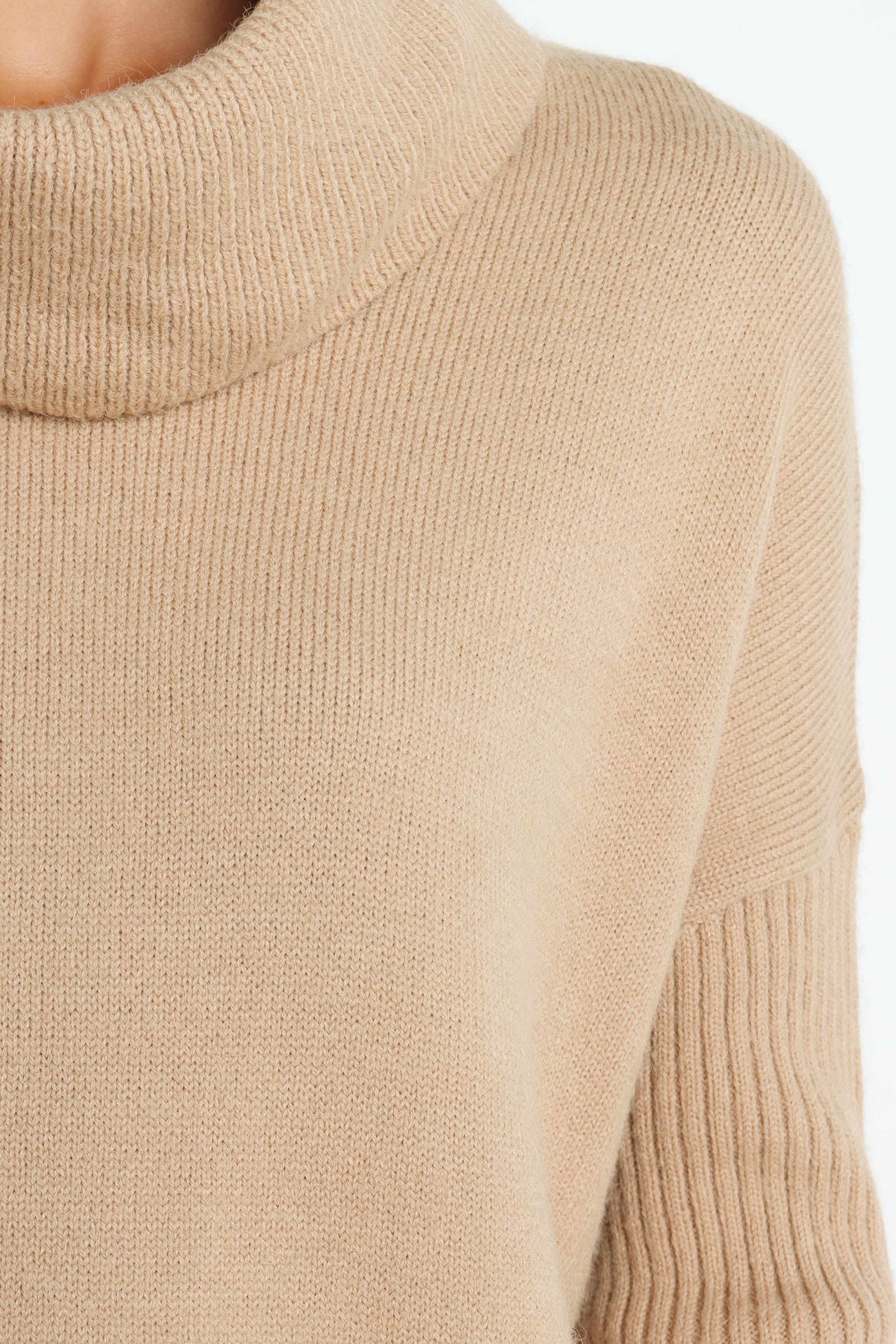 Lorraine Knit Sweater - Beige sold by Petal & Pup product image thumbnail 3