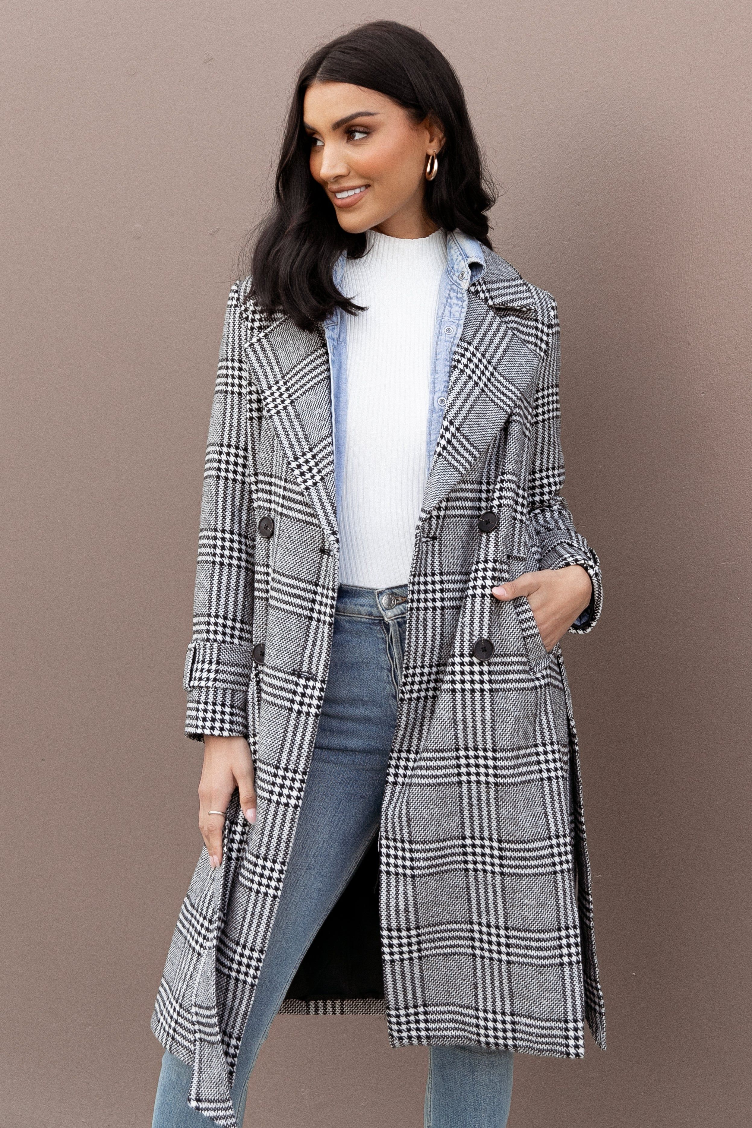 Dante Coat - Grey sold by Petal & Pup