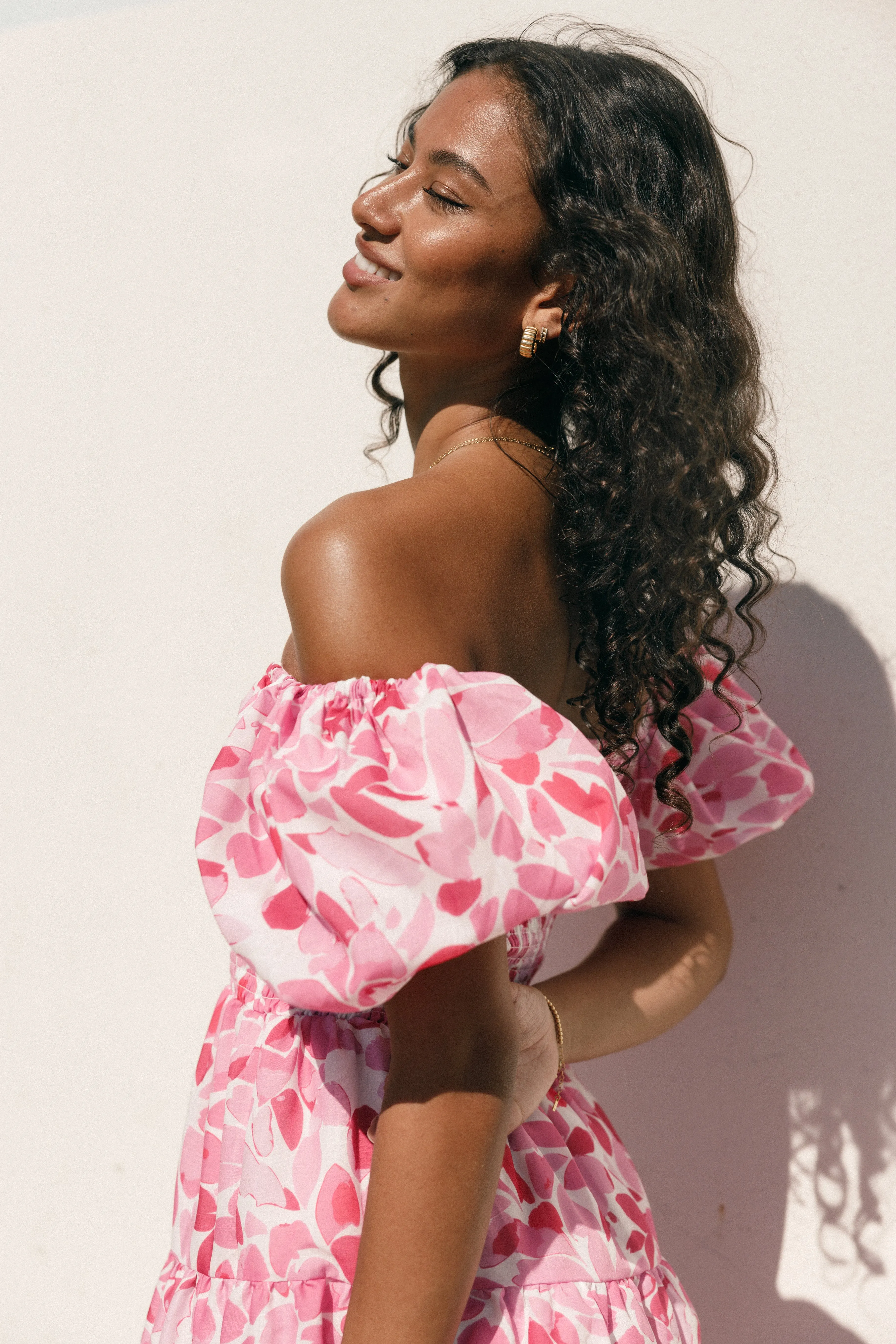 Alisyn Mini Dress - Pink Multi sold by Petal & Pup product image thumbnail 2