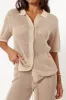 Smith Knit Top - Sand sold by Petal & Pup