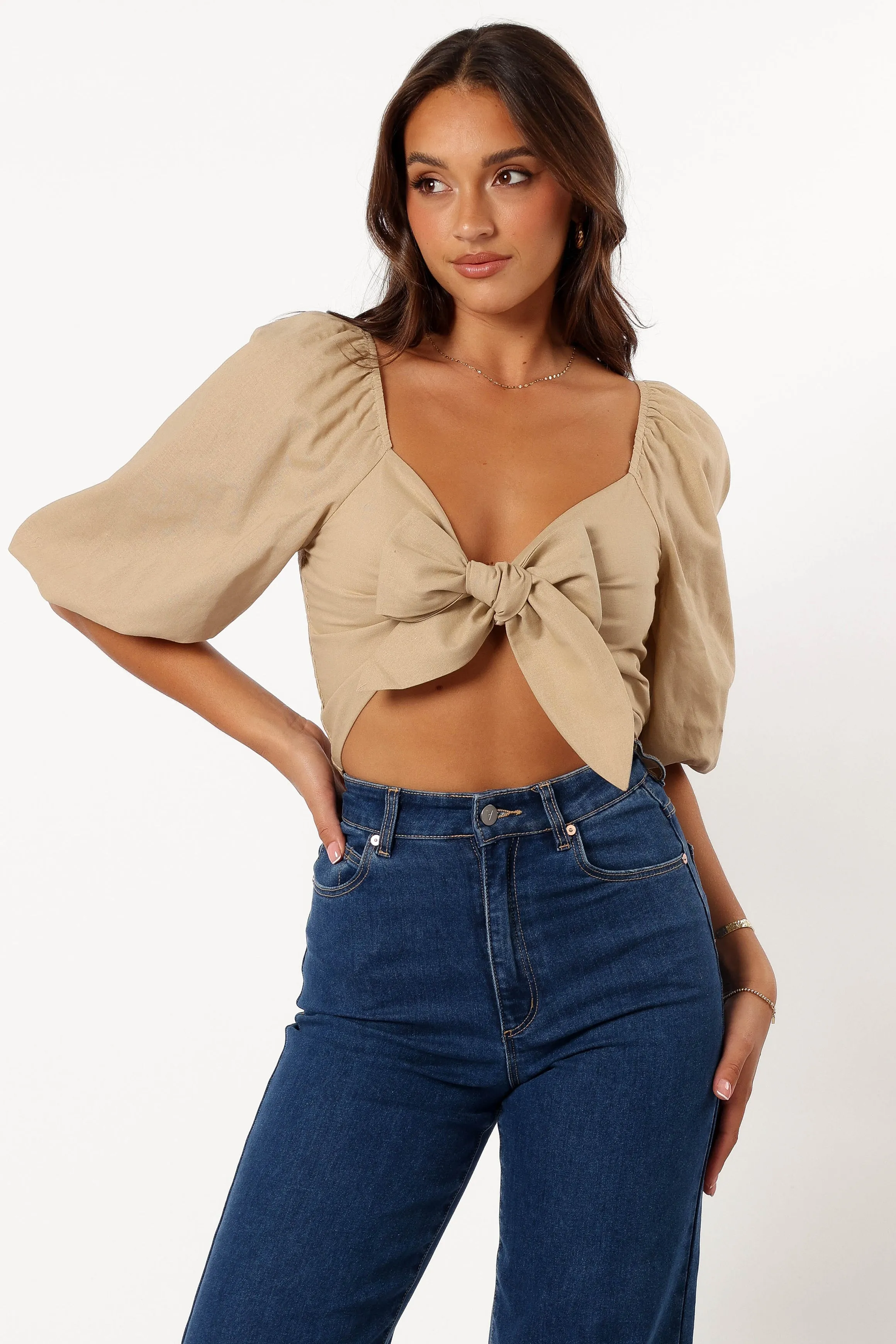 Celine Top - Tan sold by Petal & Pup product image thumbnail 4