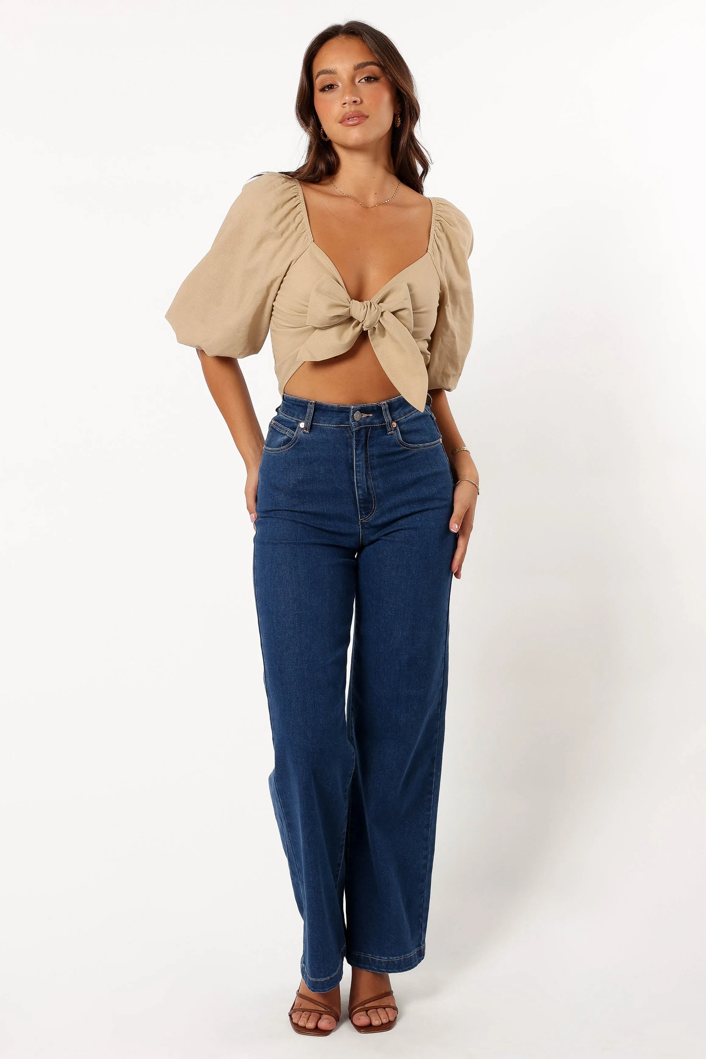 Celine Top - Tan sold by Petal & Pup product image thumbnail 3