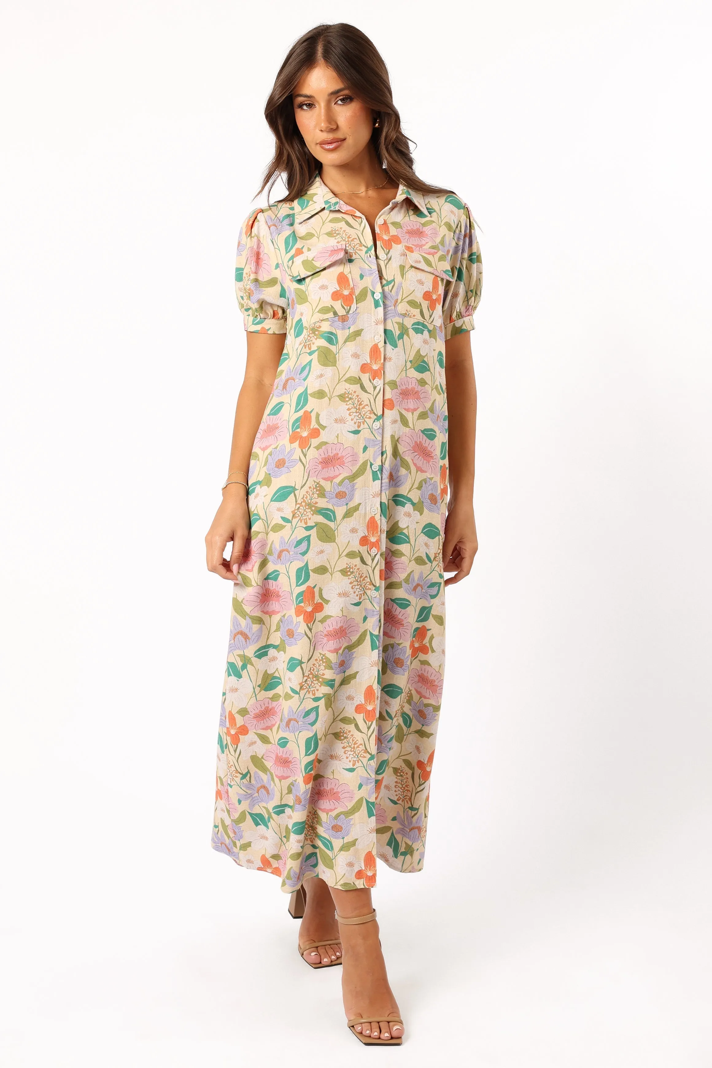 Mason Midi Dress - Multi Floral sold by Petal & Pup product image thumbnail 5