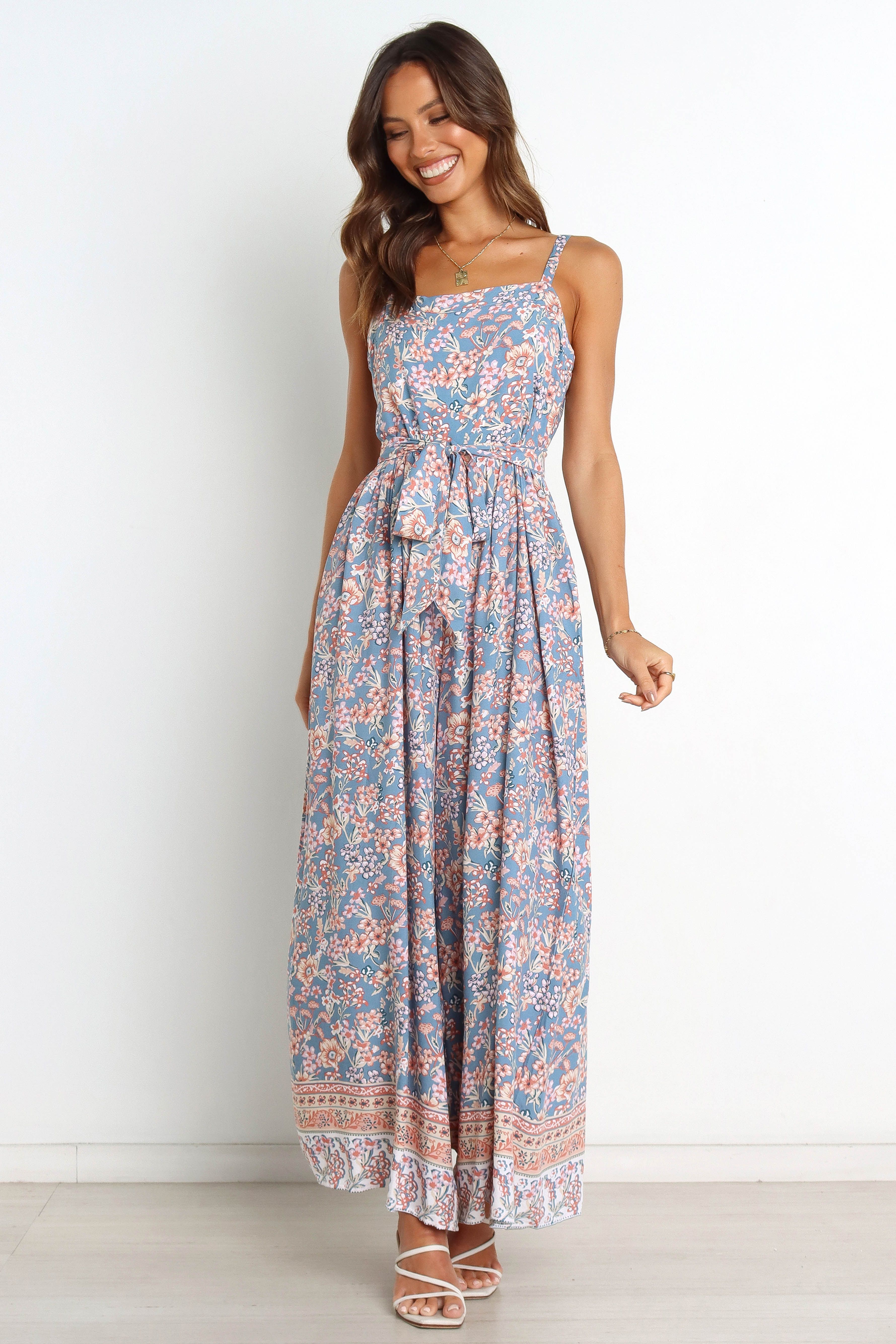 Asha Jumpsuit - Blue sold by Petal & Pup product image thumbnail 2