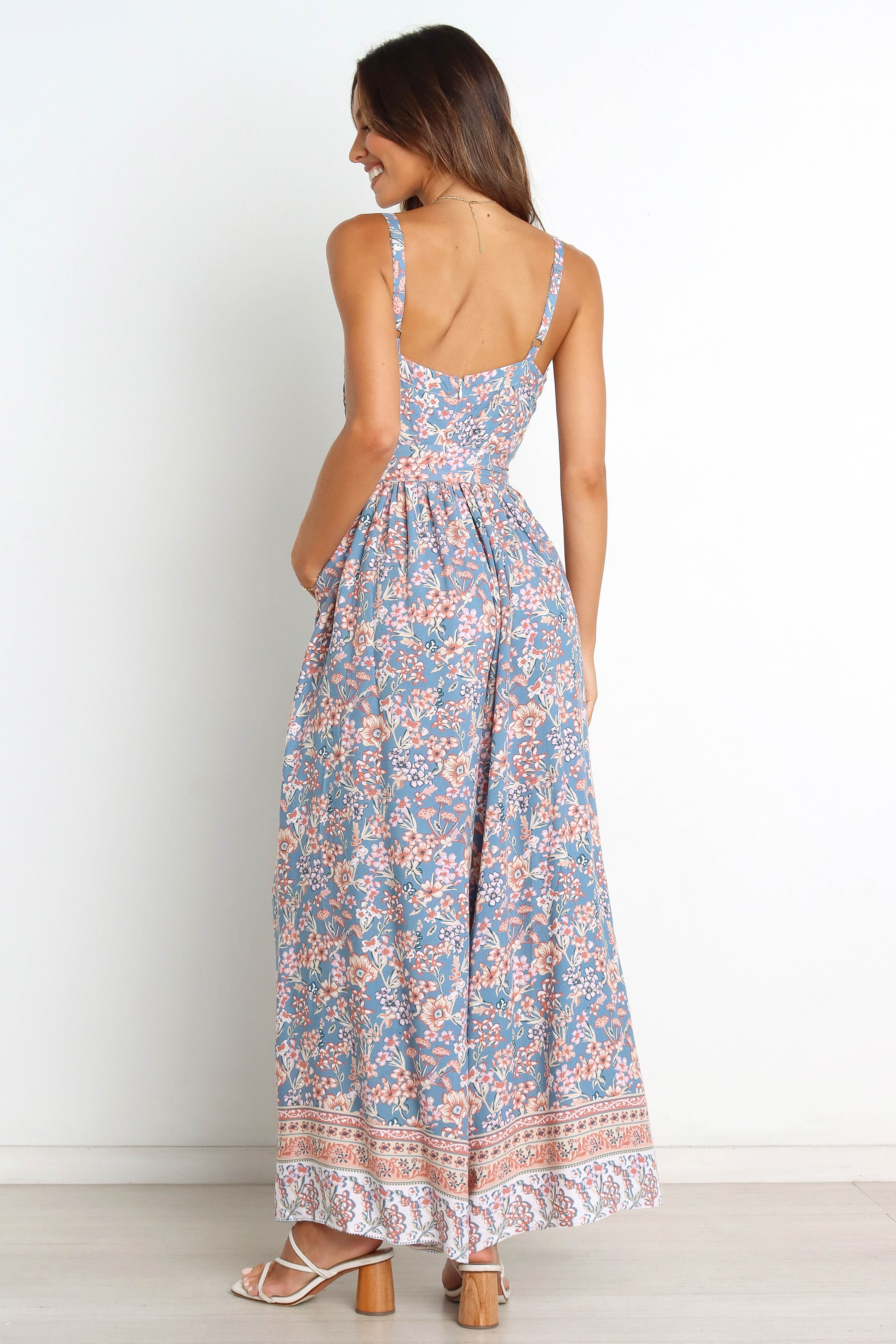 Asha Jumpsuit - Blue sold by Petal & Pup product image thumbnail 4