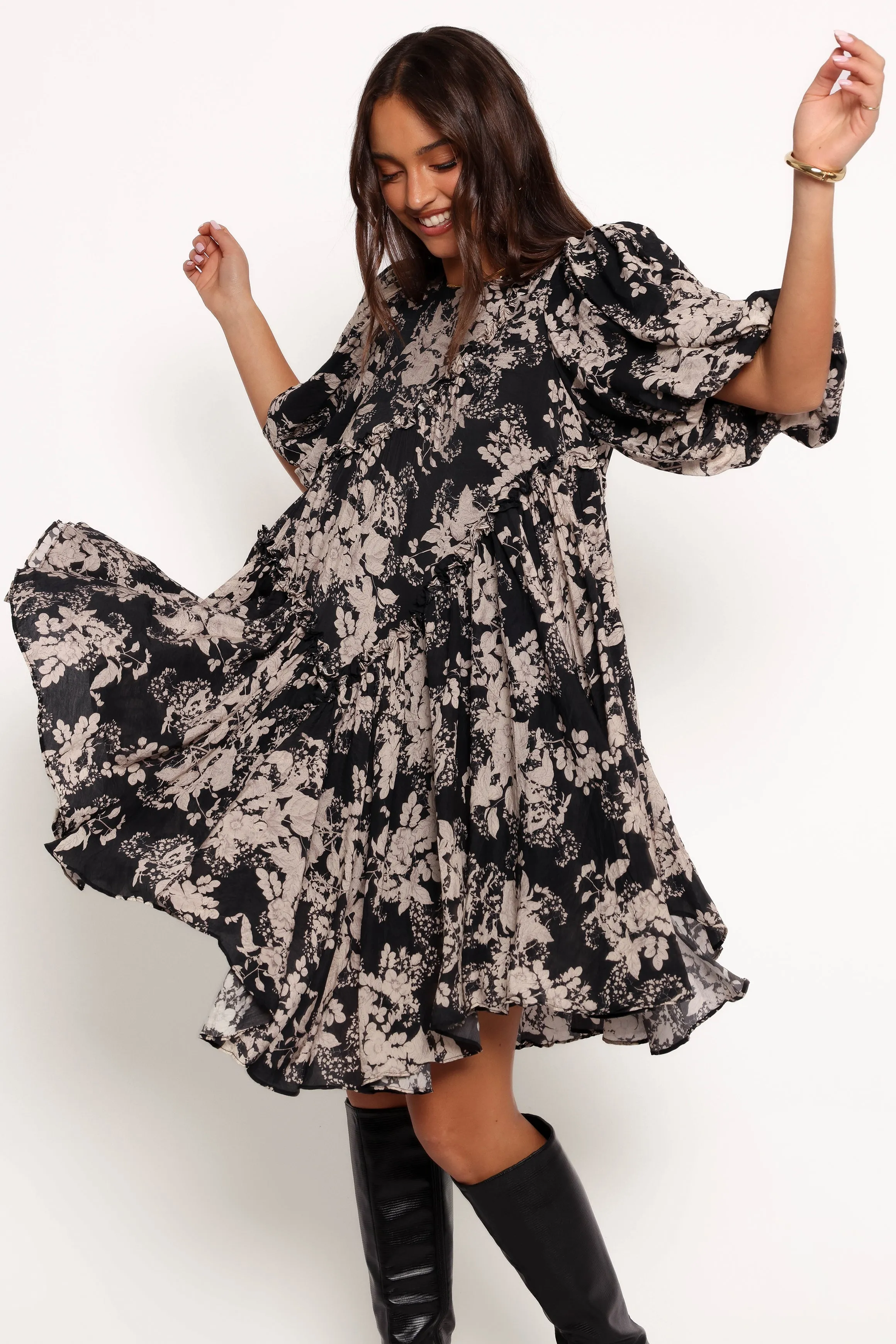 Zinta Mini Dress - Floral Print sold by Petal & Pup product image thumbnail 2