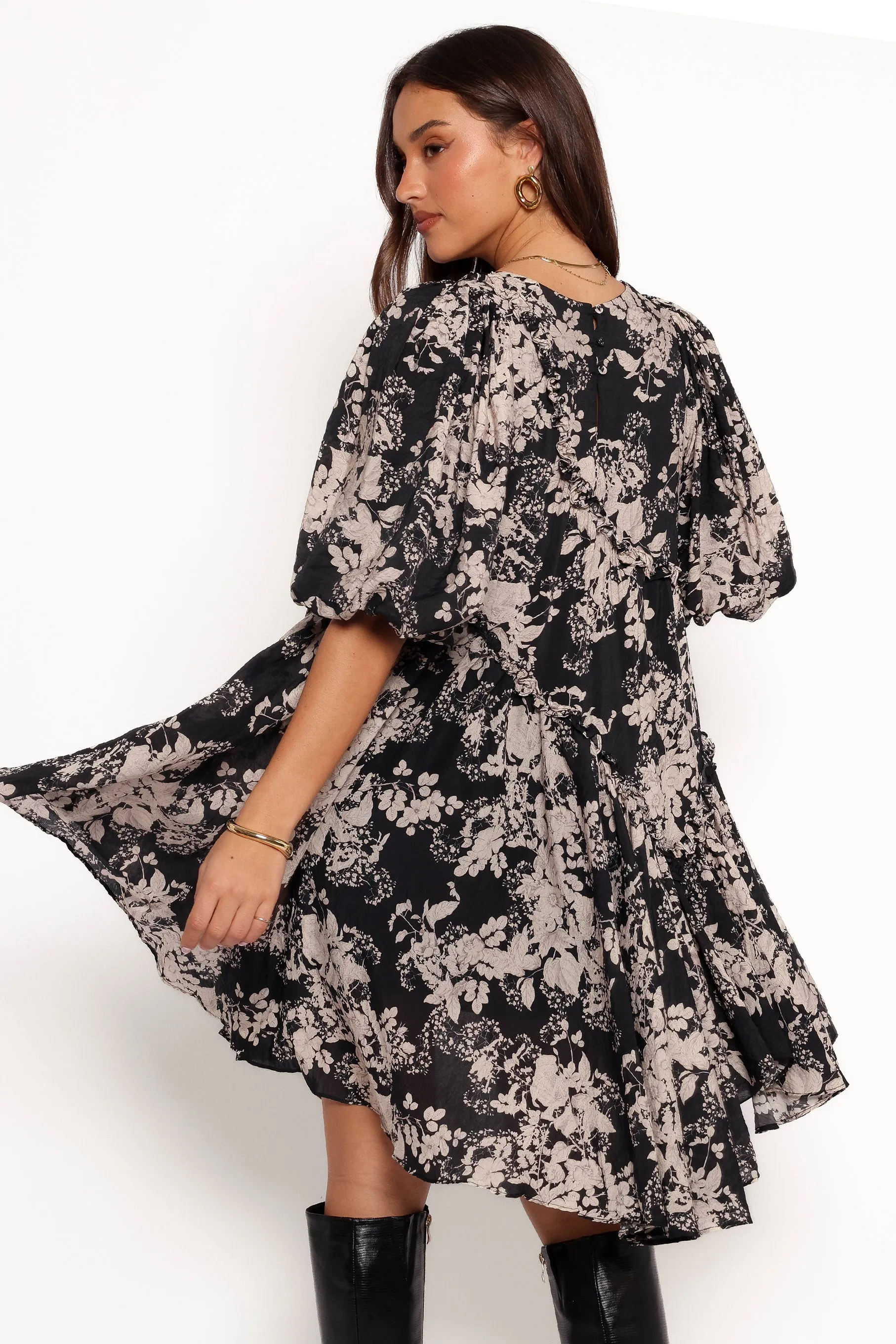 Zinta Mini Dress - Floral Print sold by Petal & Pup product image thumbnail 4