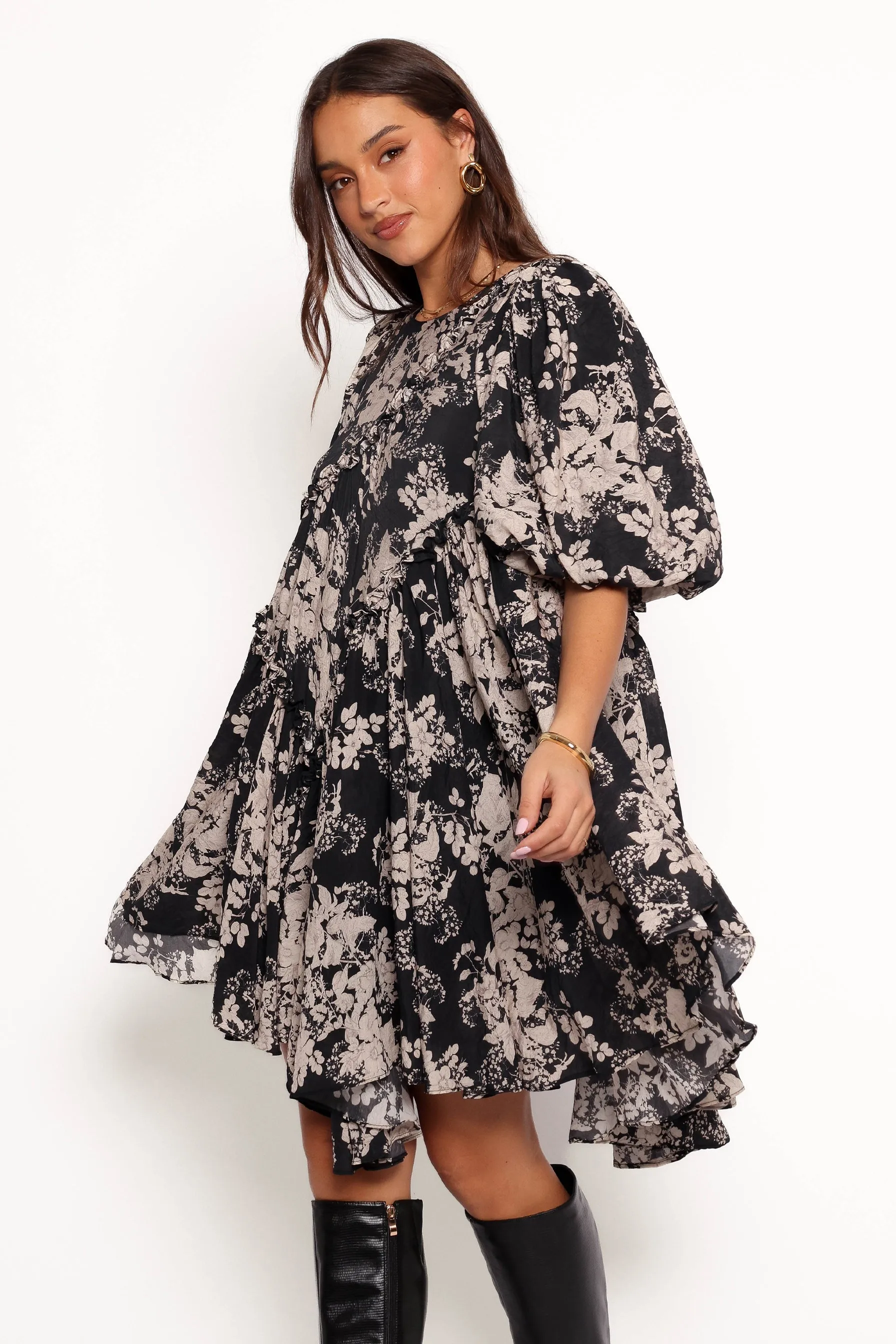 Zinta Mini Dress - Floral Print sold by Petal & Pup product image thumbnail 3