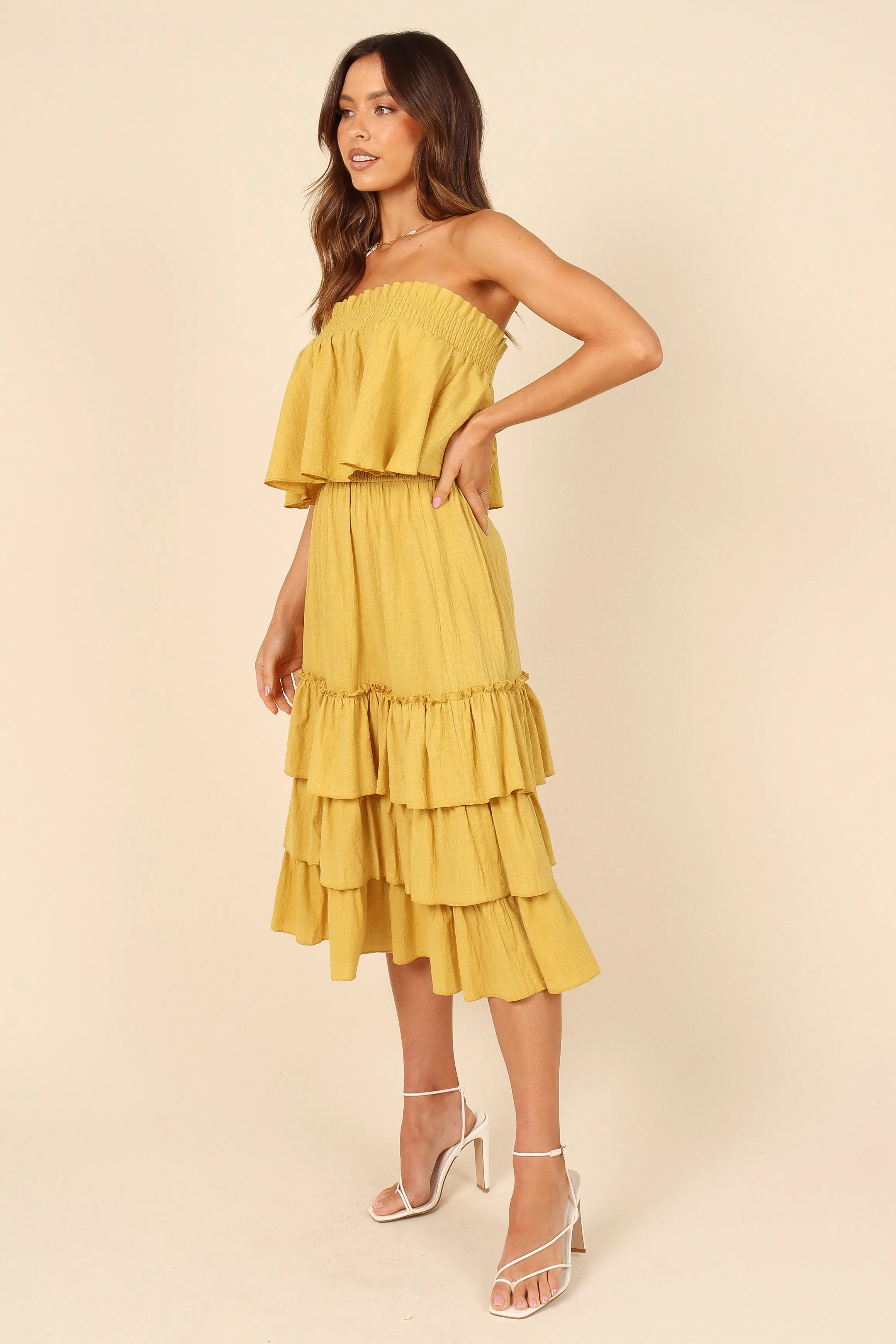 Tiarna Two Piece Set - Mustard sold by Petal & Pup product image thumbnail 3