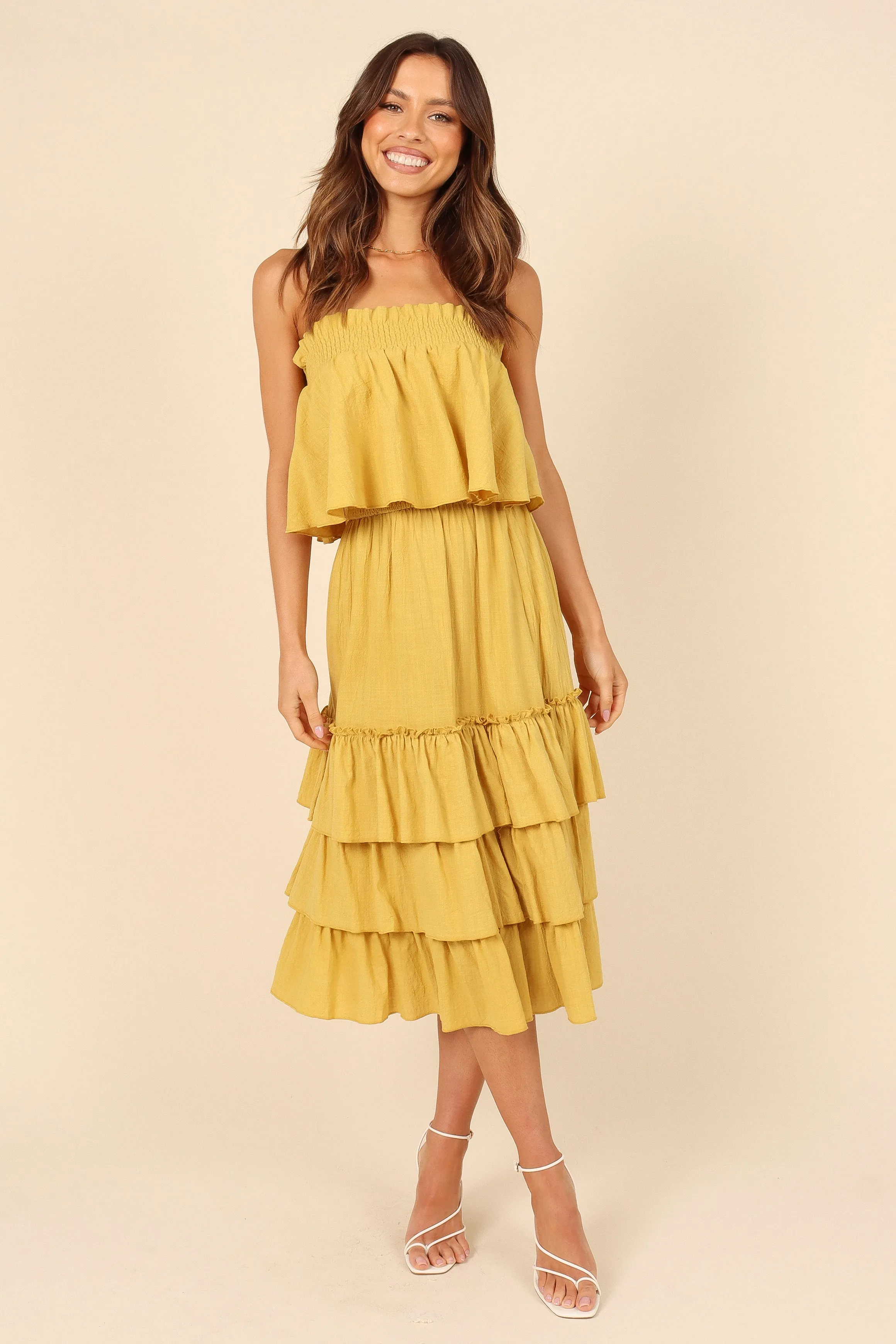 Tiarna Two Piece Set - Mustard sold by Petal & Pup product image thumbnail 5