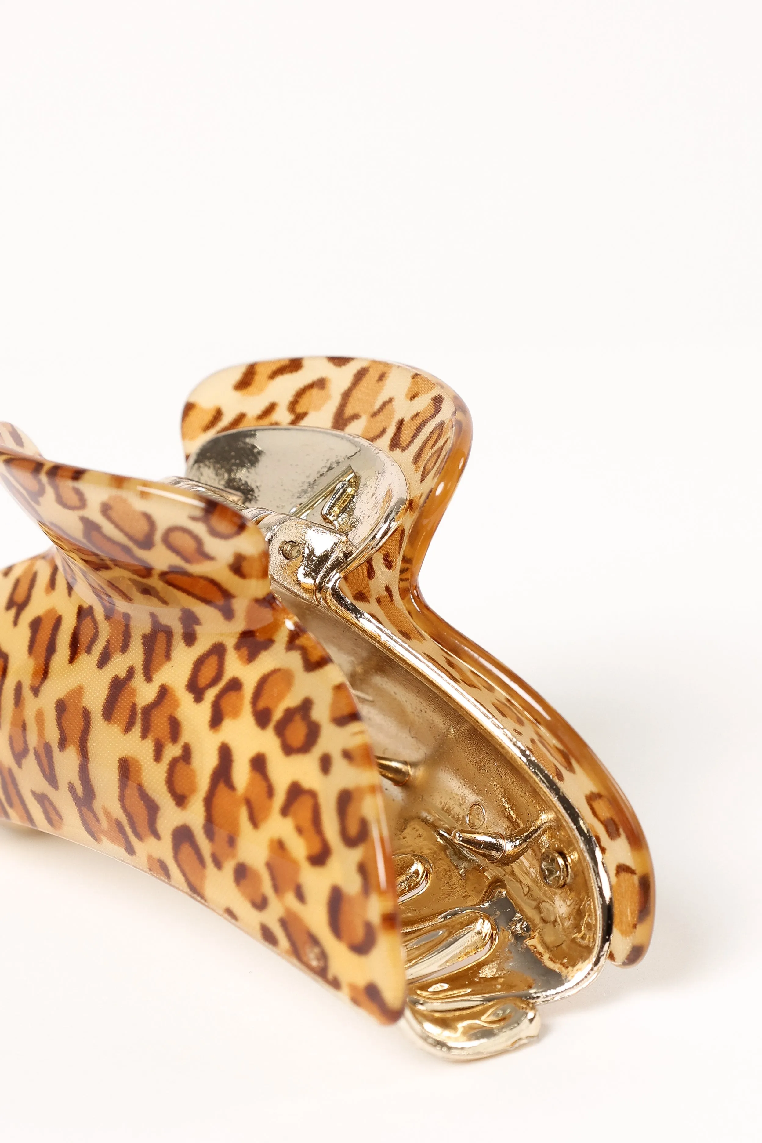 Bobby Hair Clip - Leopard sold by Petal & Pup product image thumbnail 2