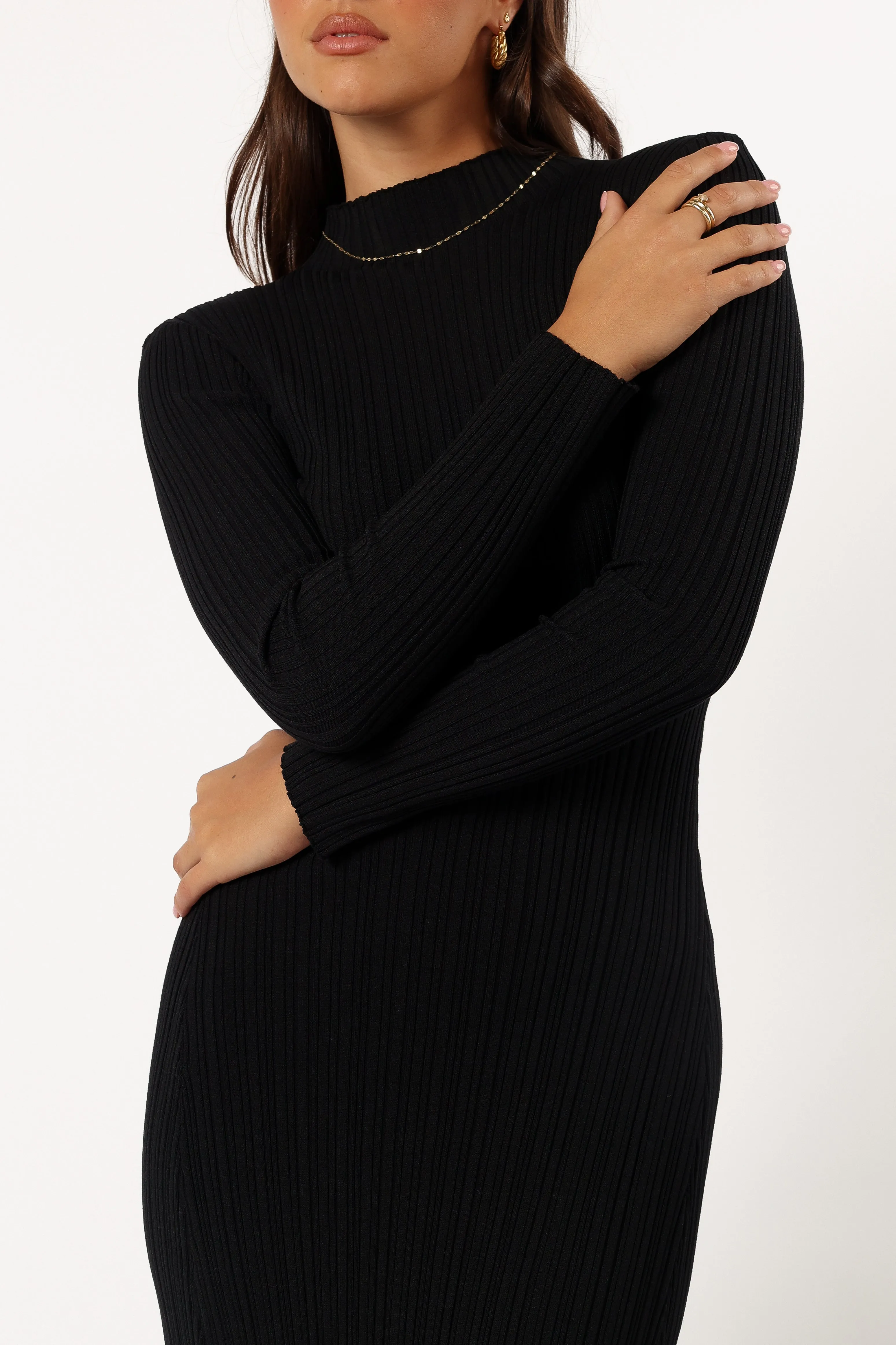 Briar Long Sleeve Dress - Black sold by Petal & Pup product image thumbnail 4