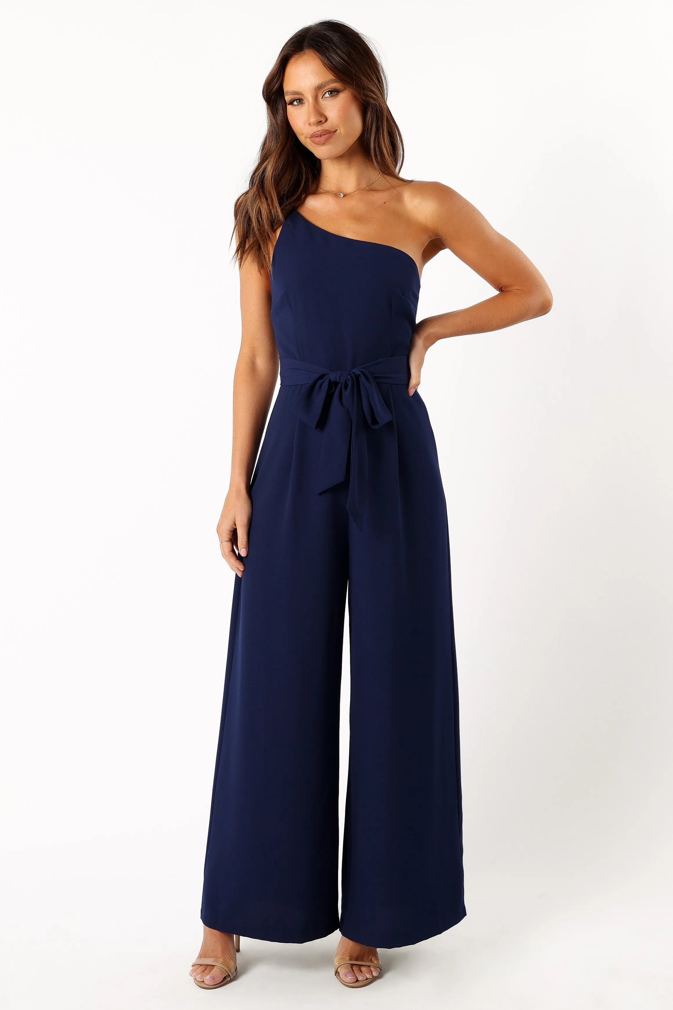 Leyton Jumpsuit - Navy sold by Petal & Pup