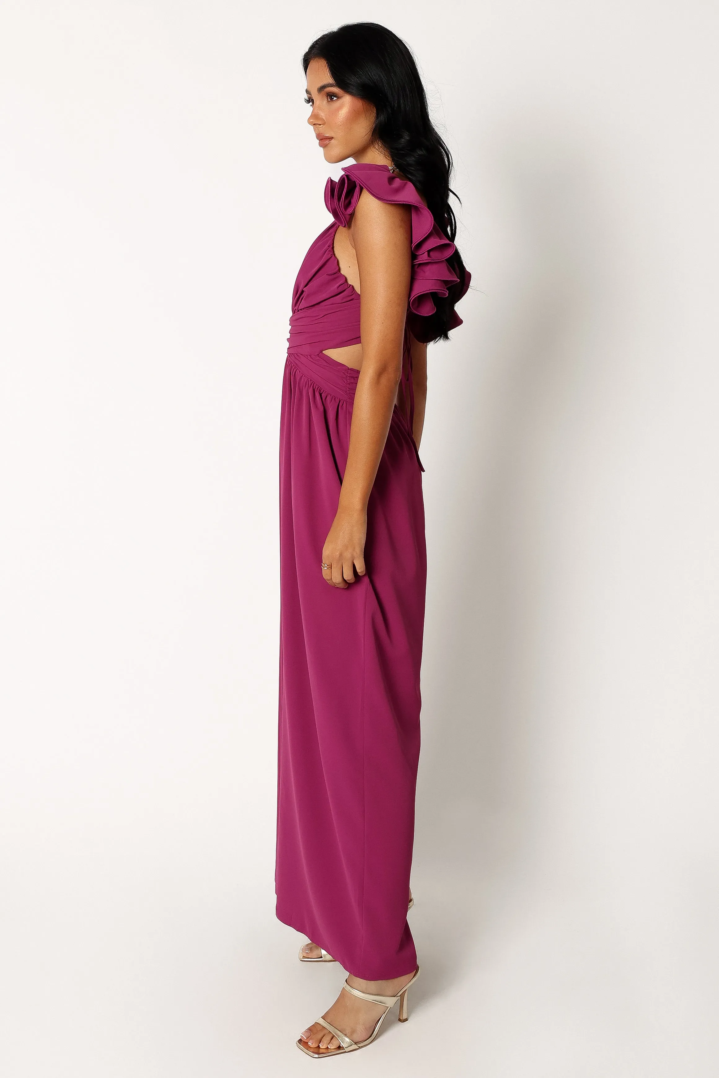 Natasha Jumpsuit - Plum sold by Petal & Pup product image thumbnail 5