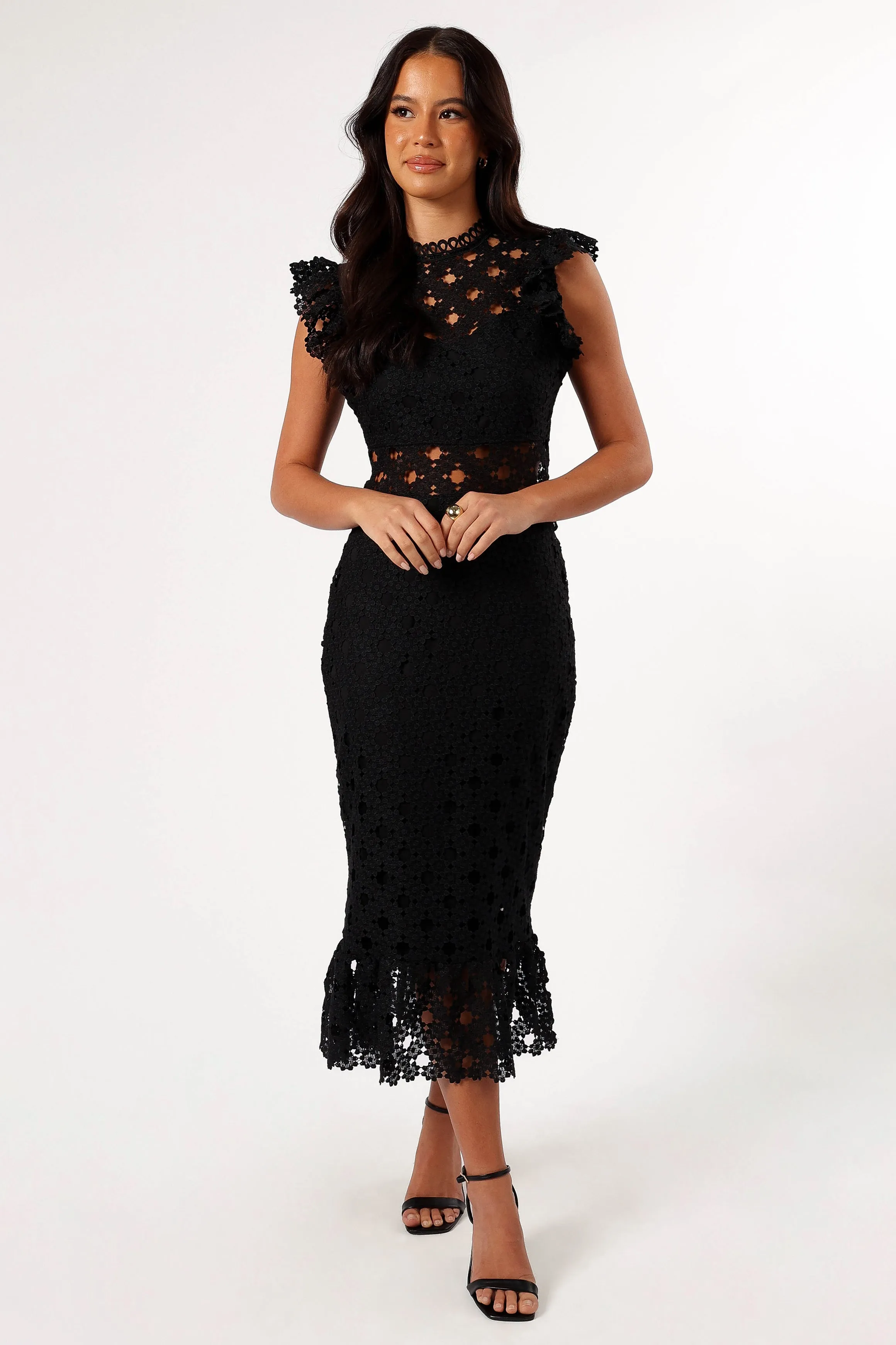 Anderson Midi Dress - Black sold by Petal & Pup product image thumbnail 2