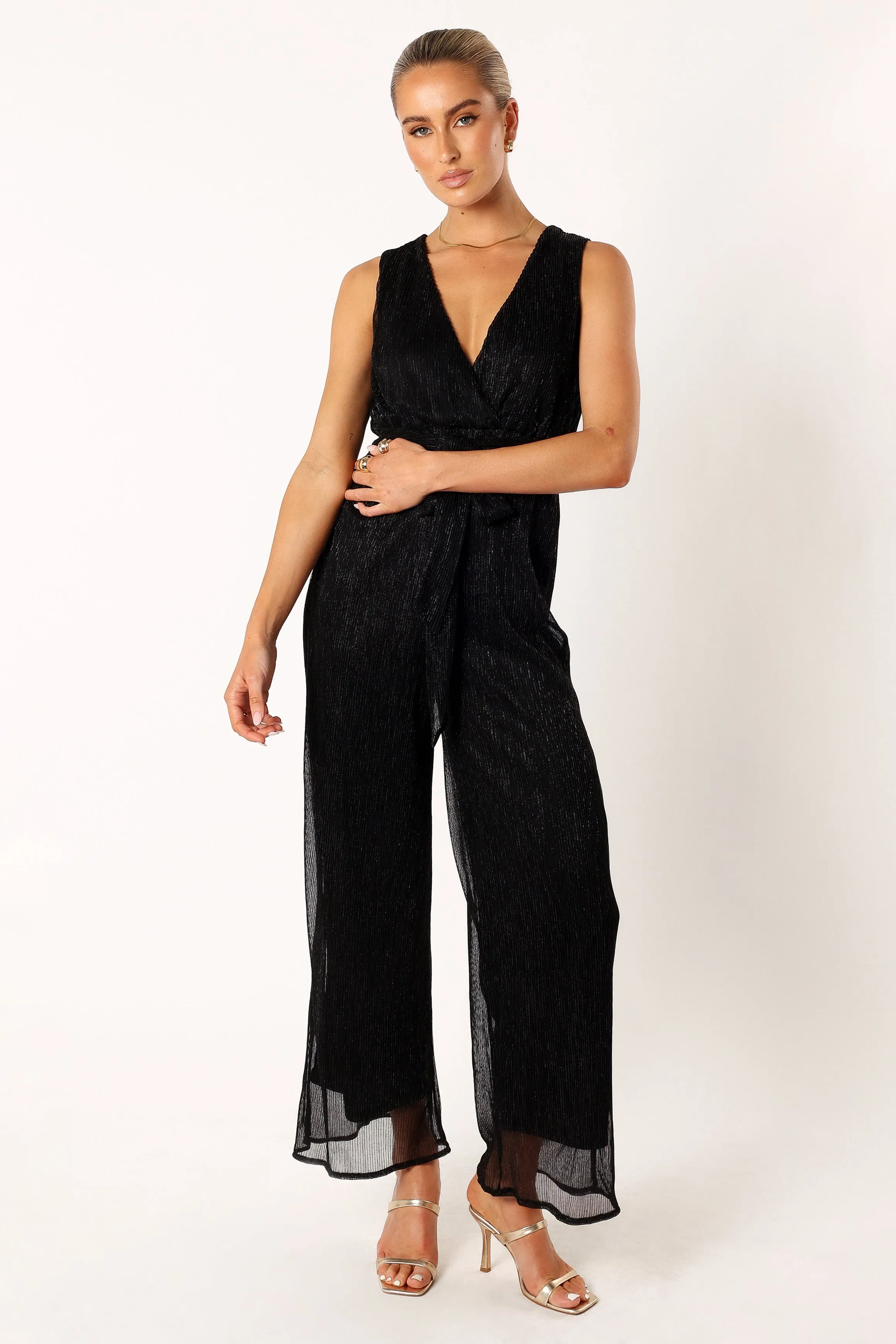 Betty Jumpsuit - Black sold by Petal & Pup product image thumbnail 5