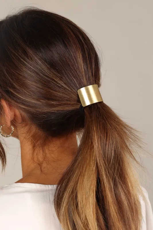 Aria Hair Cuff - Gold sold by Petal & Pup