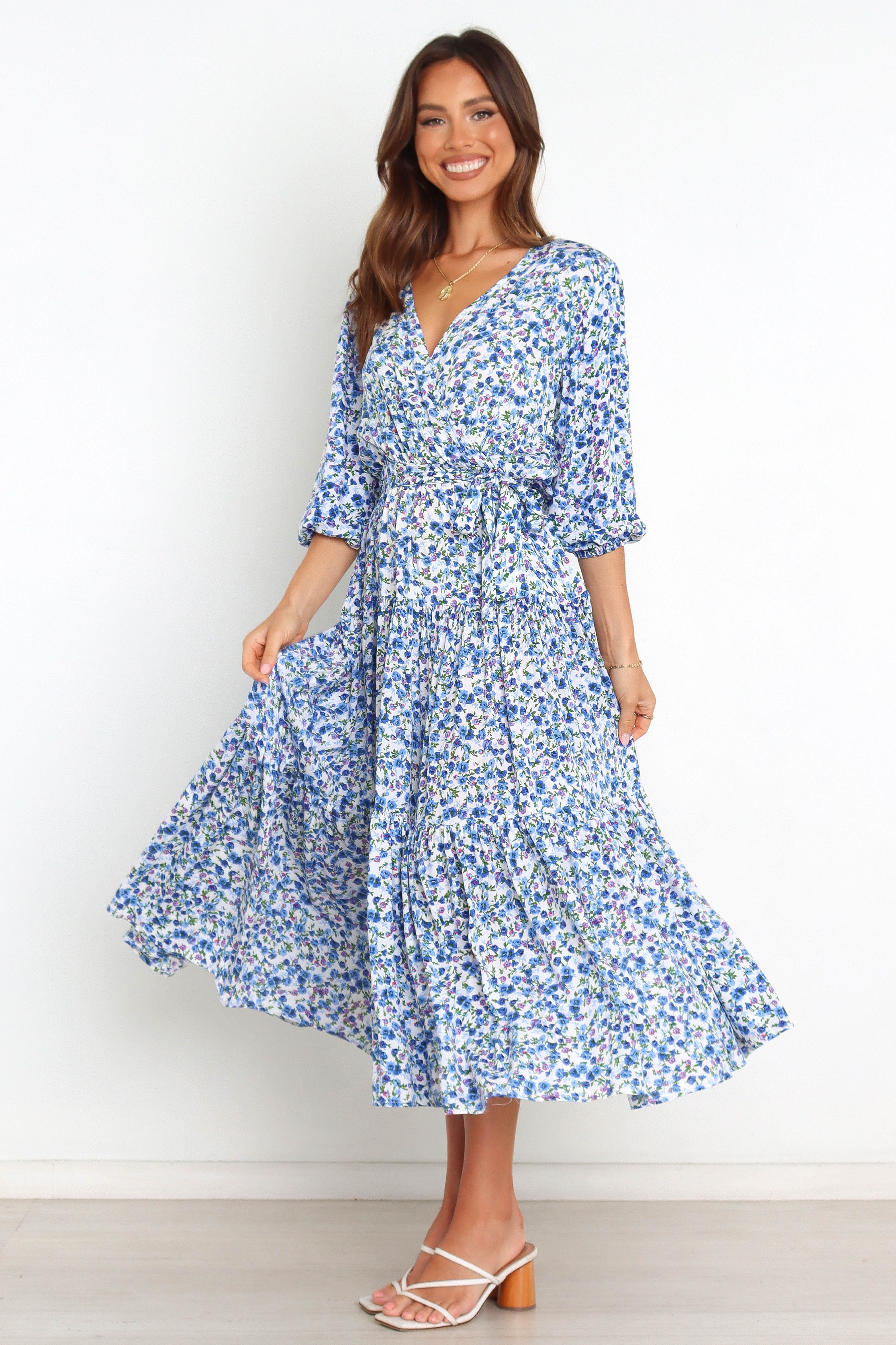 Suncatcher Dress - Blue sold by Petal & Pup product image thumbnail 4