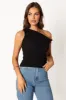 Blake Top - Black sold by Petal & Pup