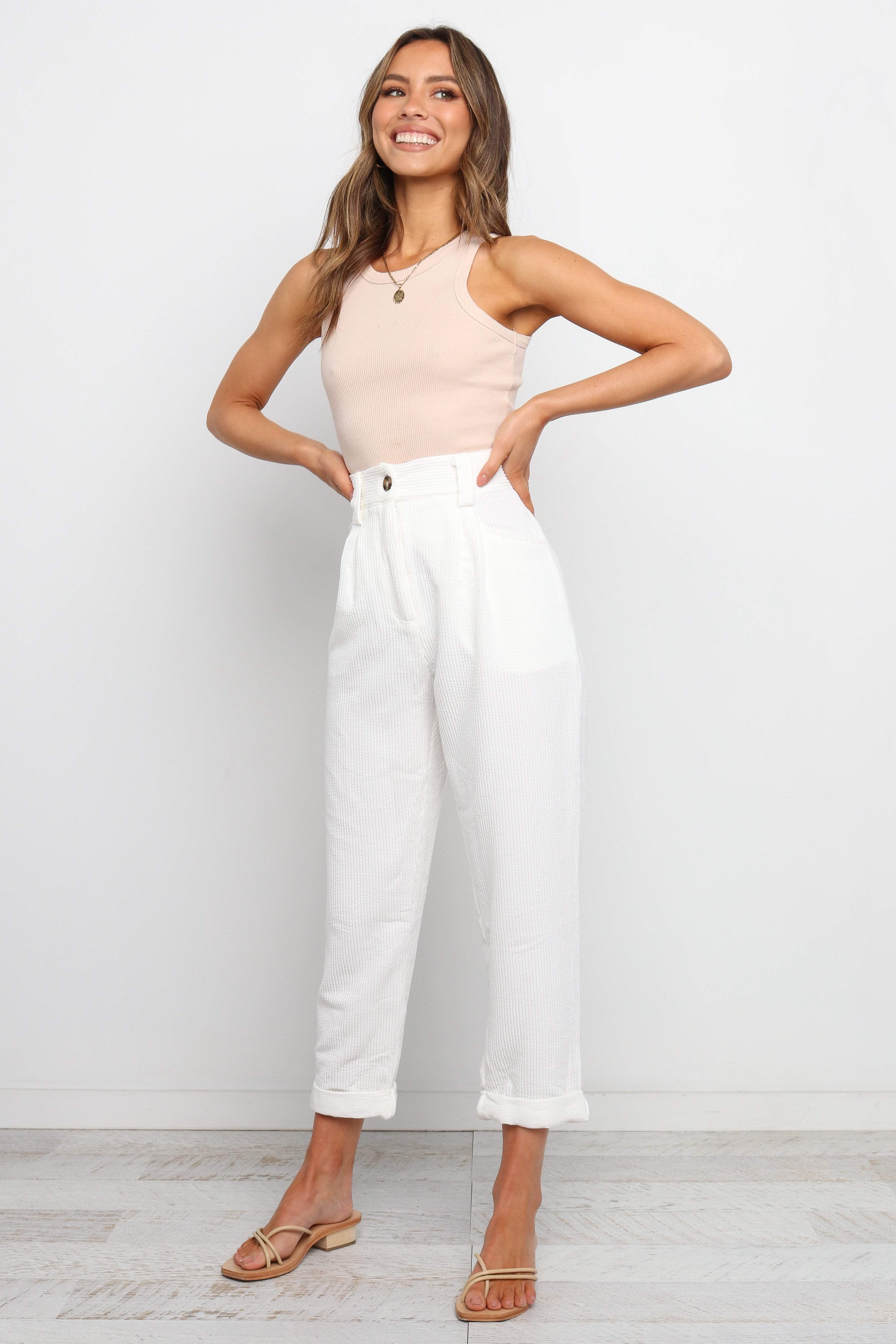 Talaren Pant - White sold by Petal & Pup product image thumbnail 6