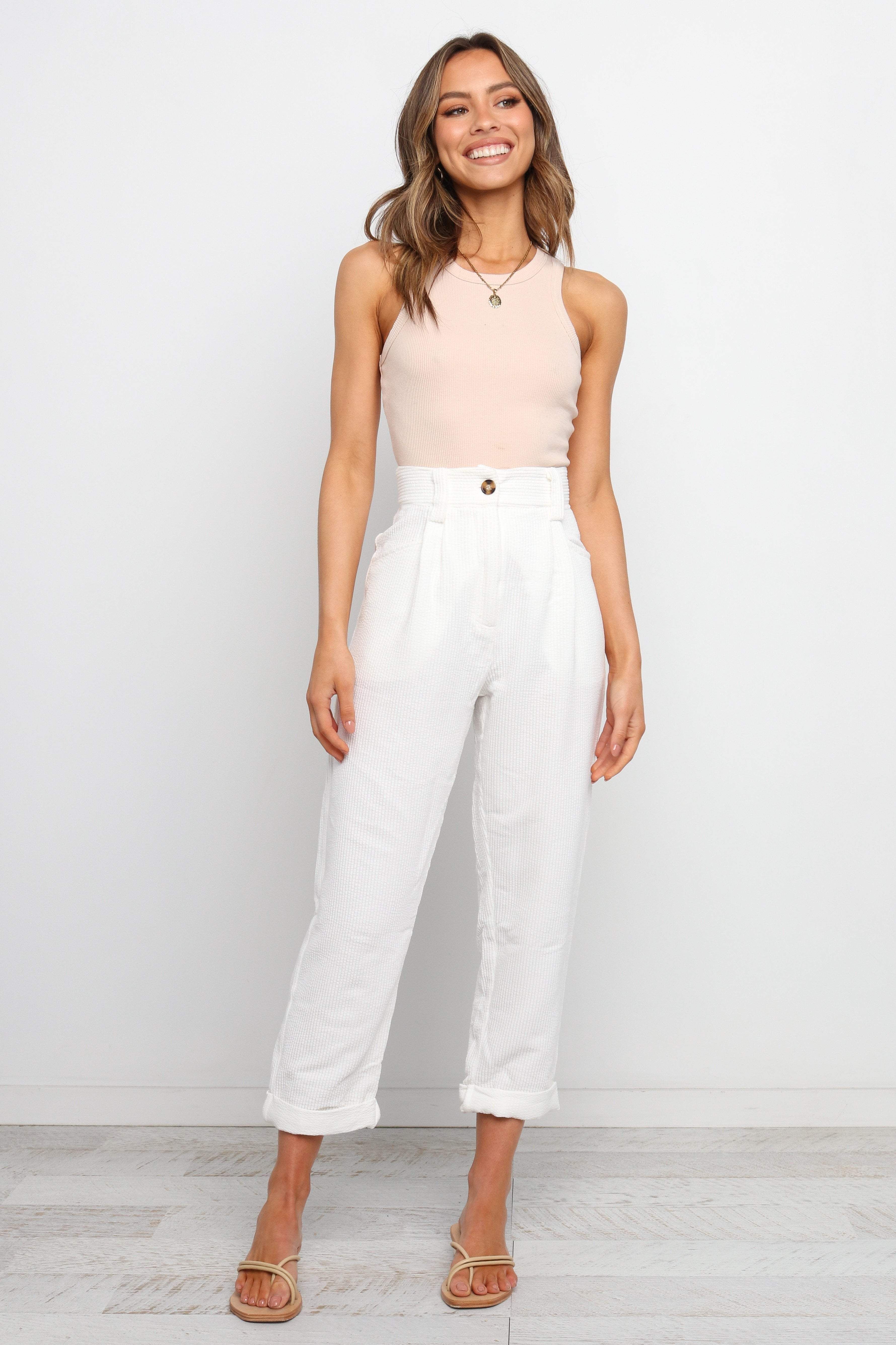 Talaren Pant - White sold by Petal & Pup product image thumbnail 3