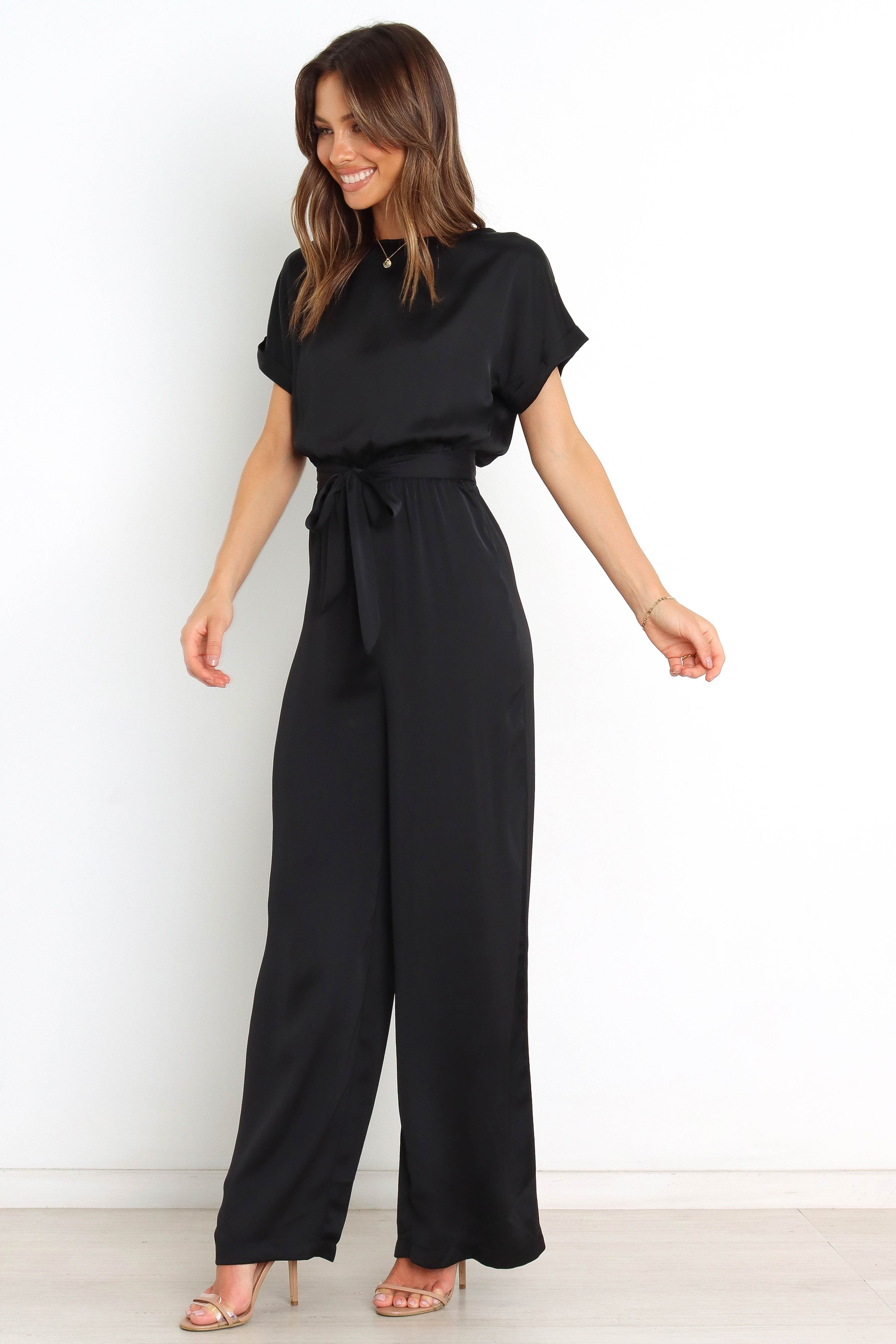 Laura Jumpsuit - Black sold by Petal & Pup product image thumbnail 2