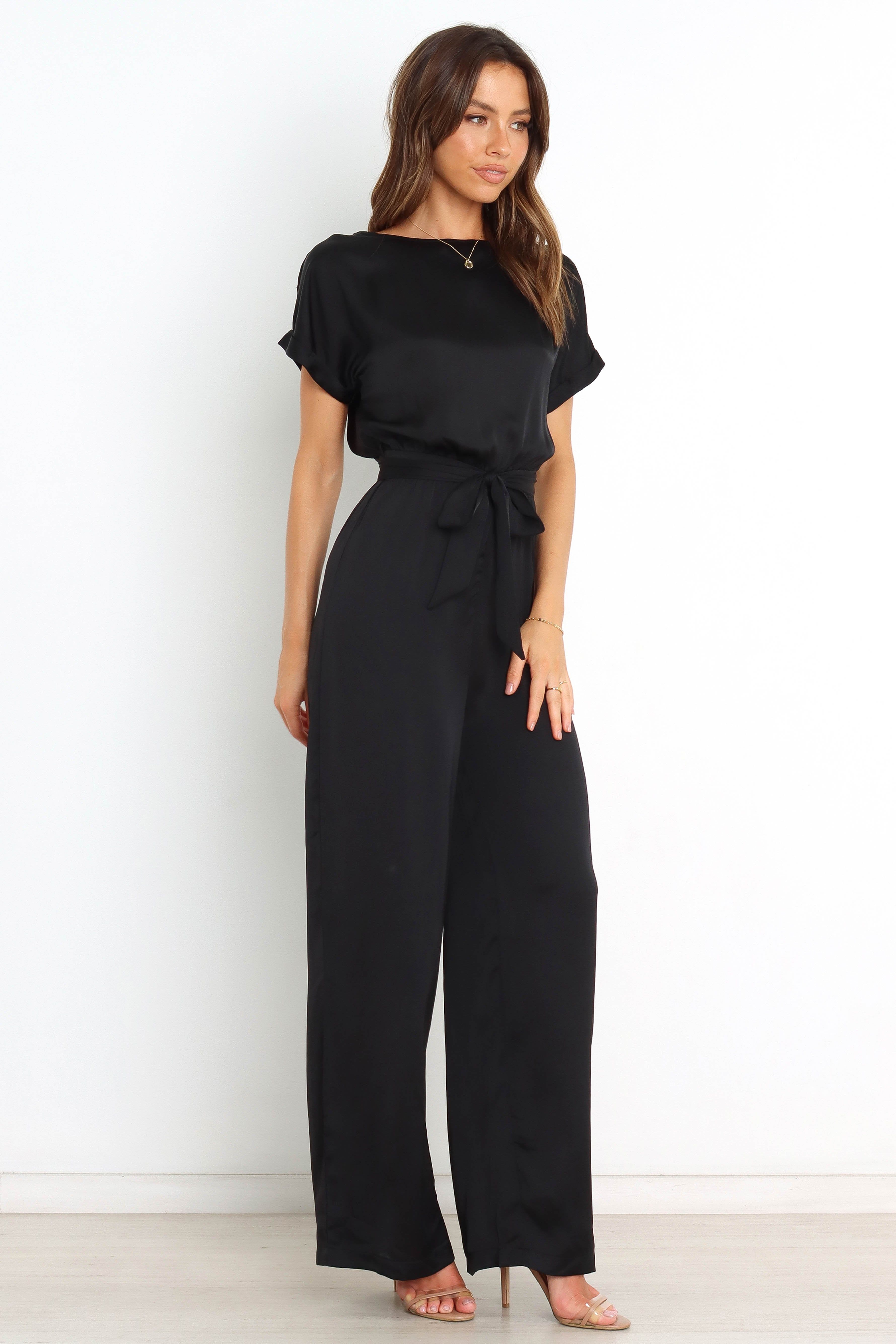 Laura Jumpsuit - Black sold by Petal & Pup product image thumbnail 6