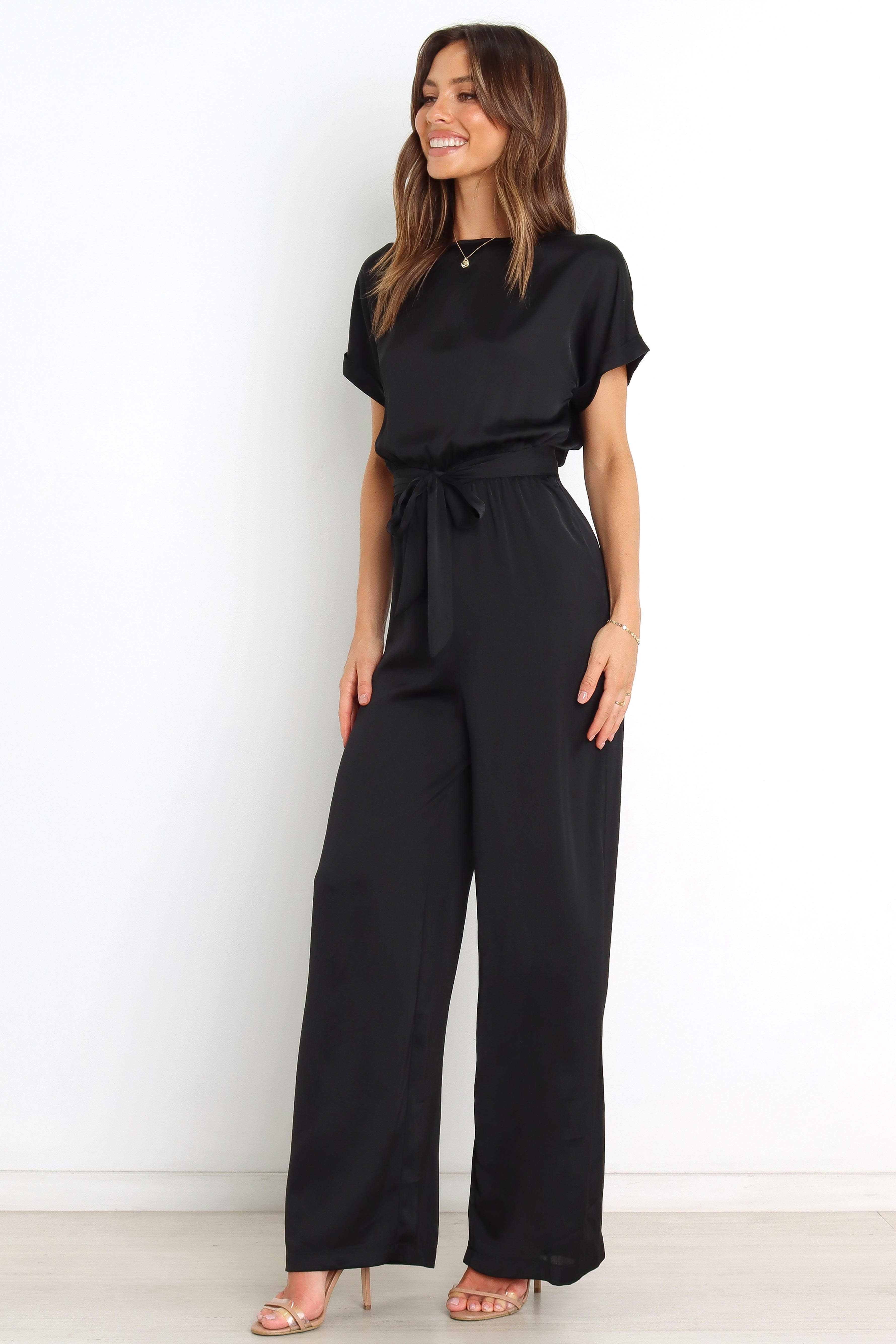 Laura Jumpsuit - Black sold by Petal & Pup product image thumbnail 3