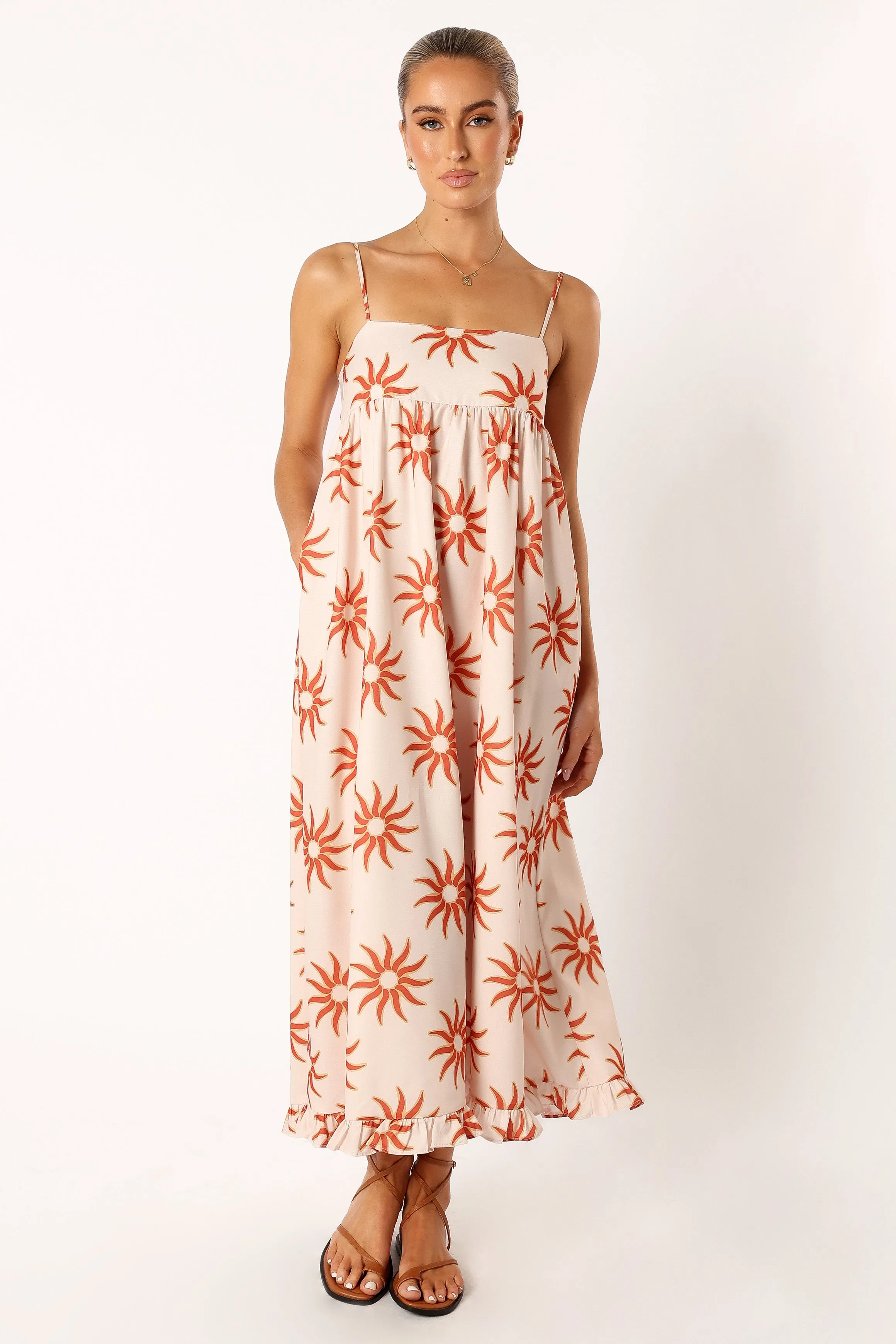 Antu Maxi Dress - Soleil sold by Petal & Pup product image thumbnail 4