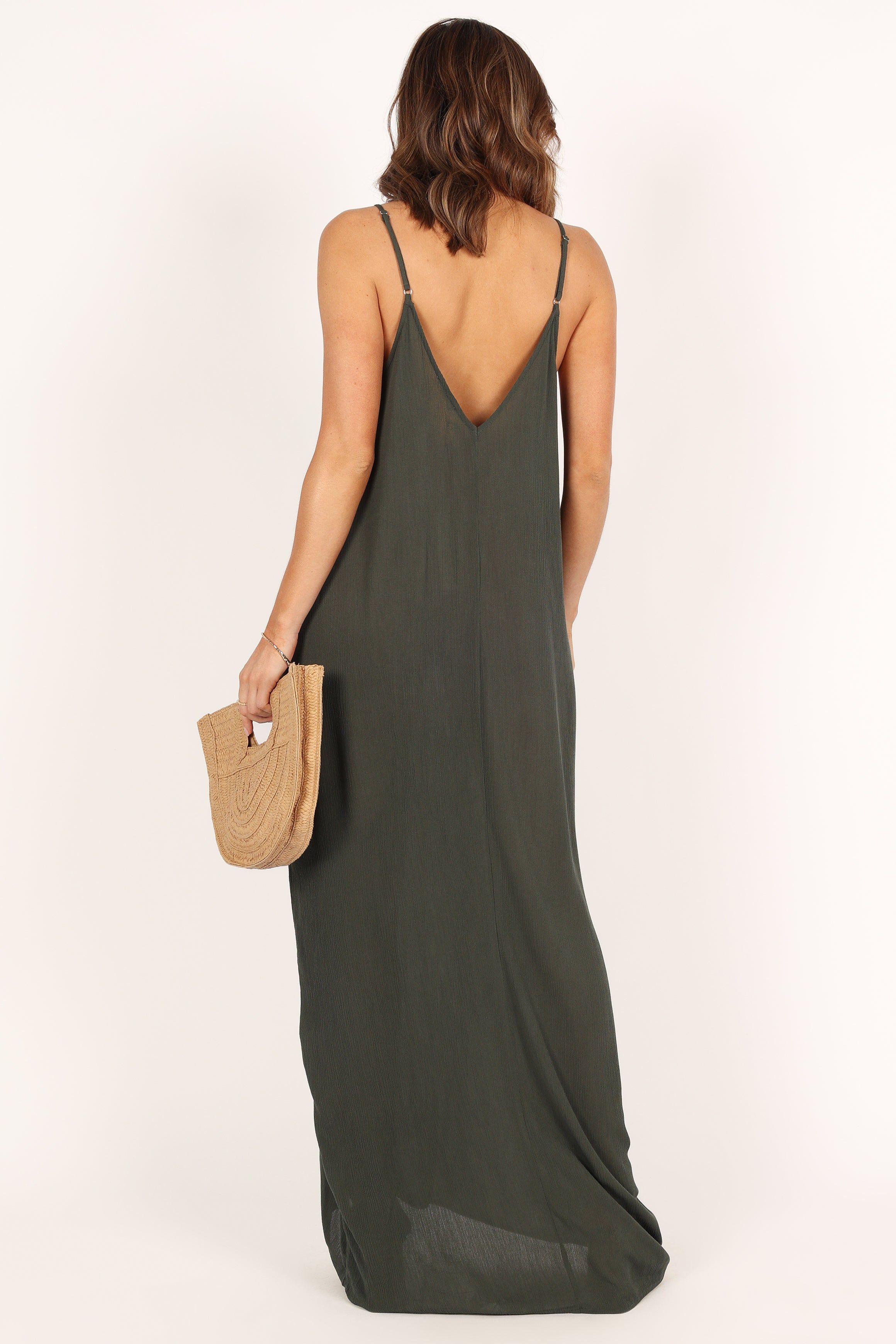 Daphne Maxi Dress - Olive sold by Petal & Pup product image thumbnail 5