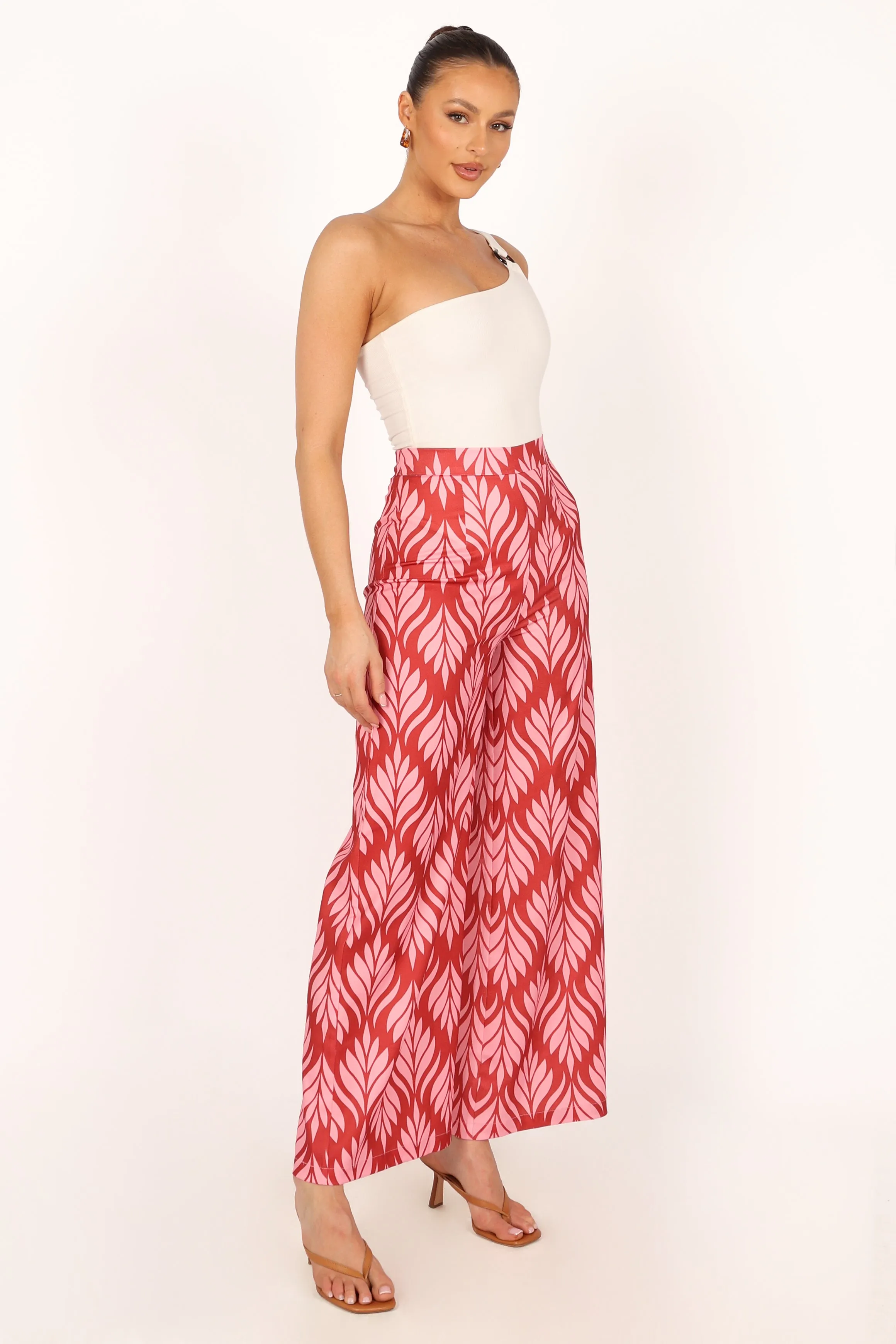 Alexia Wide Leg Pants - Pink sold by Petal & Pup product image thumbnail 5