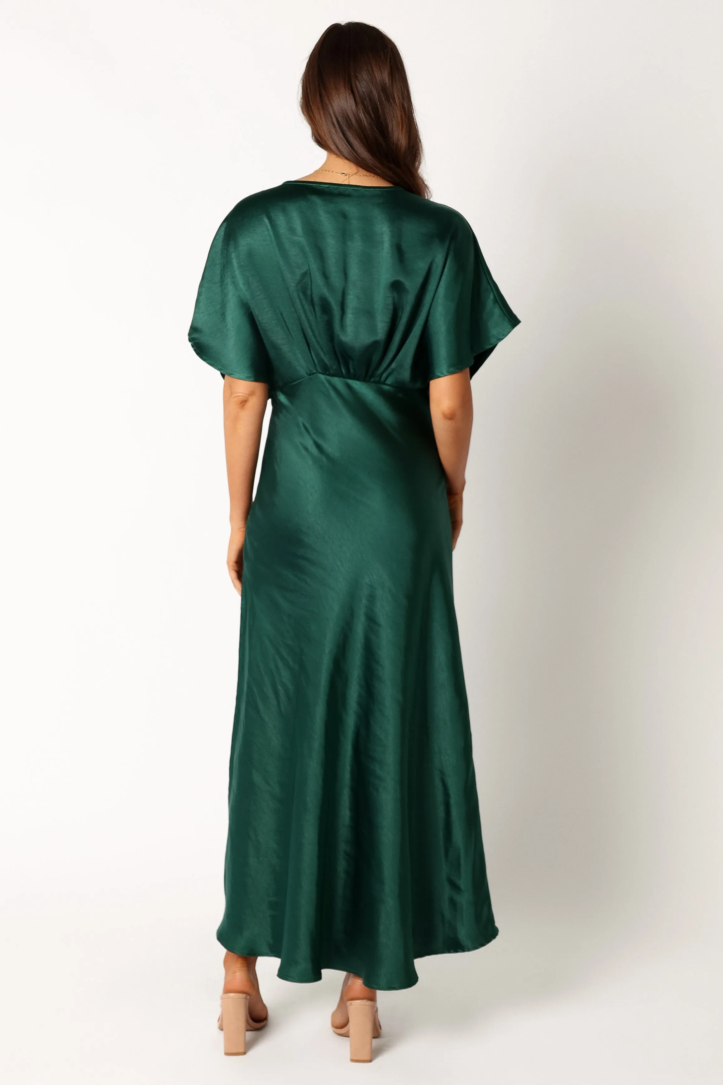 Ciara Maxi Dress - Dark Emerald sold by Petal & Pup product image thumbnail 2