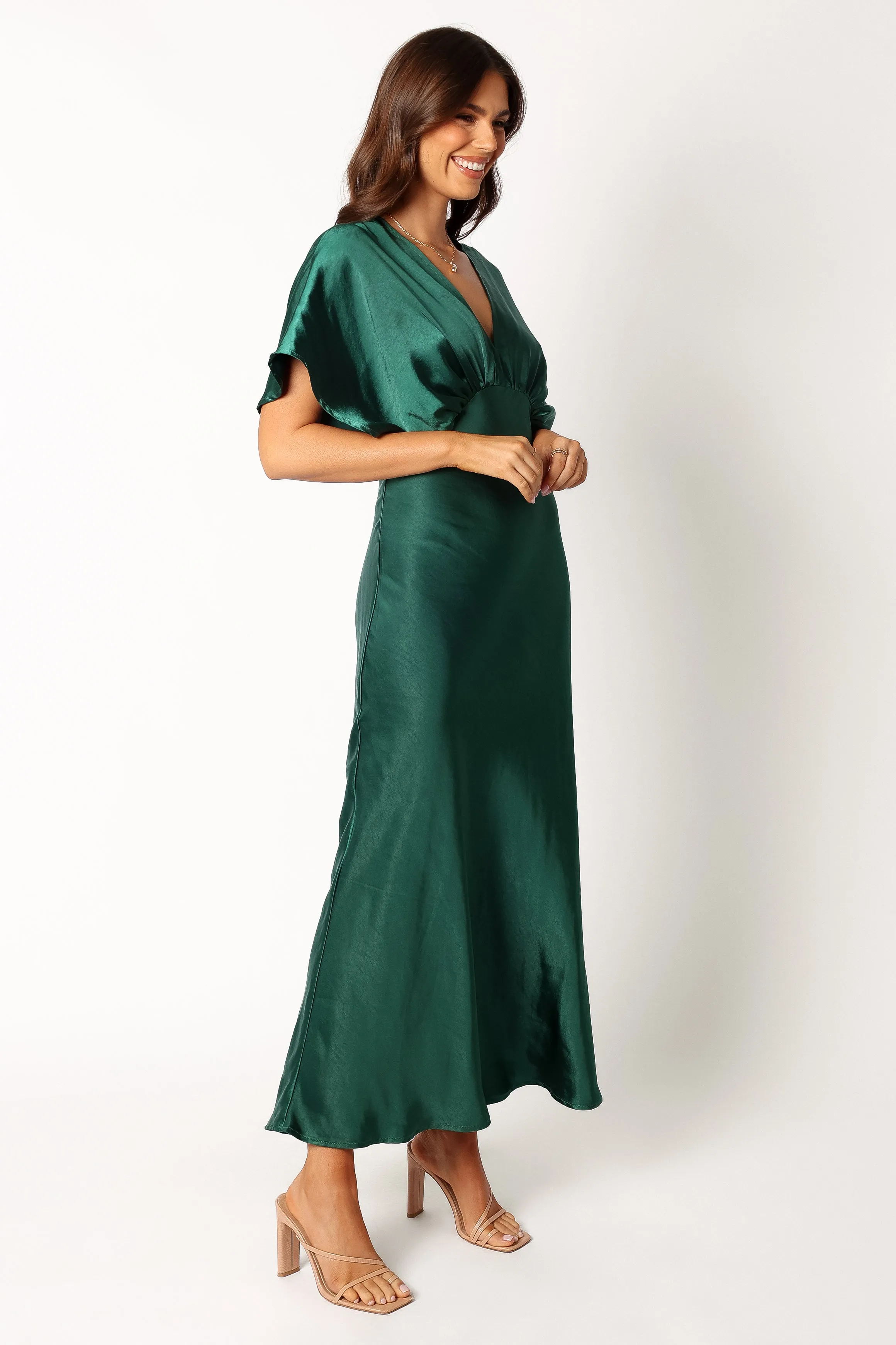 Ciara Maxi Dress - Dark Emerald sold by Petal & Pup product image thumbnail 5