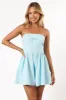 Beatrice Romper - Blue sold by Petal & Pup