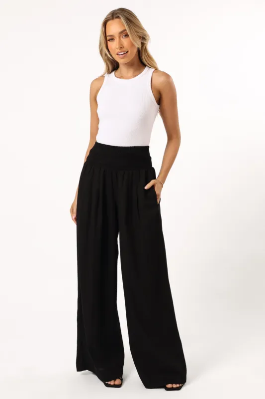 Greyson Pant - Black sold by Petal & Pup