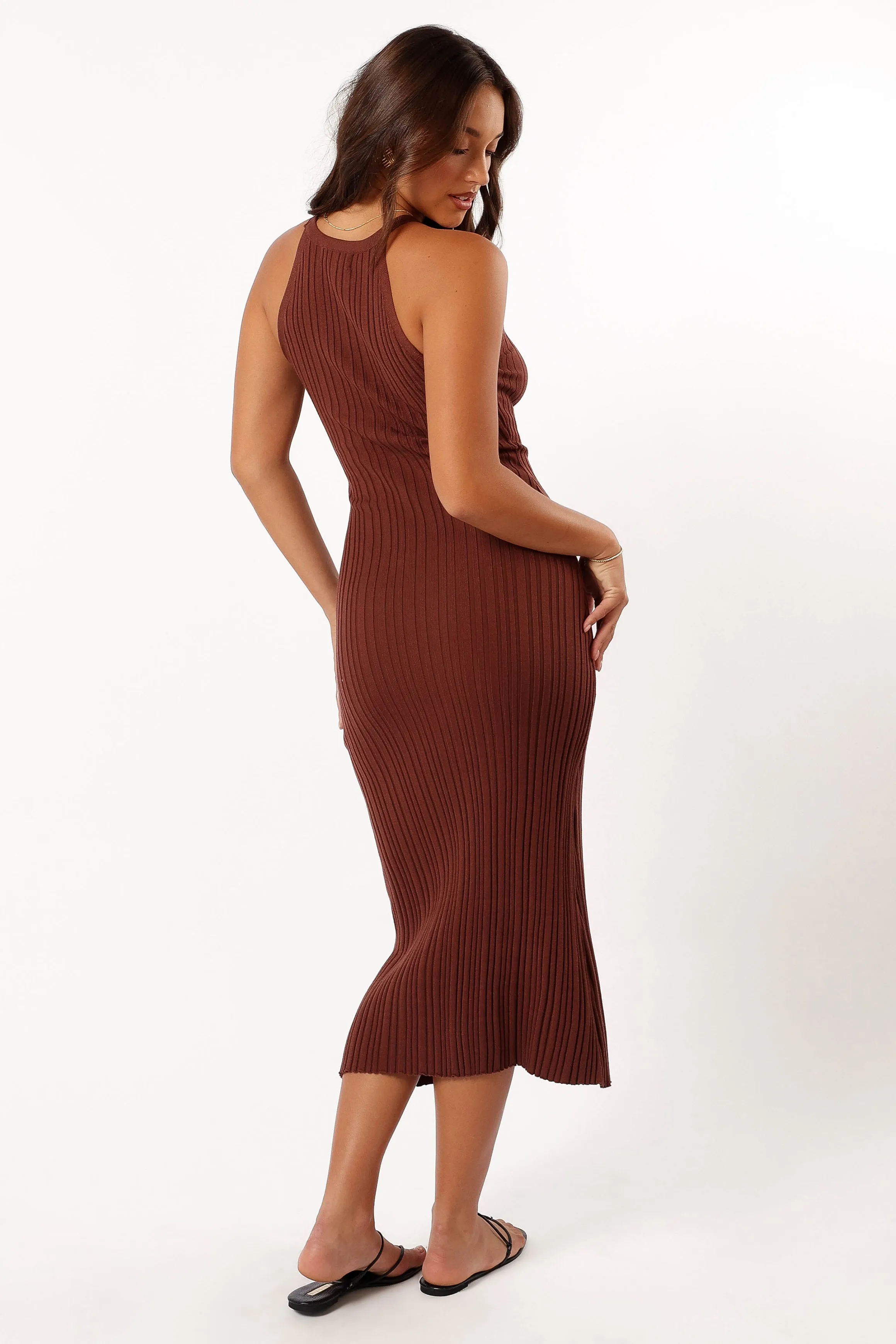 Brighton Maxi Dress - Chocolate Brown sold by Petal & Pup product image thumbnail 5