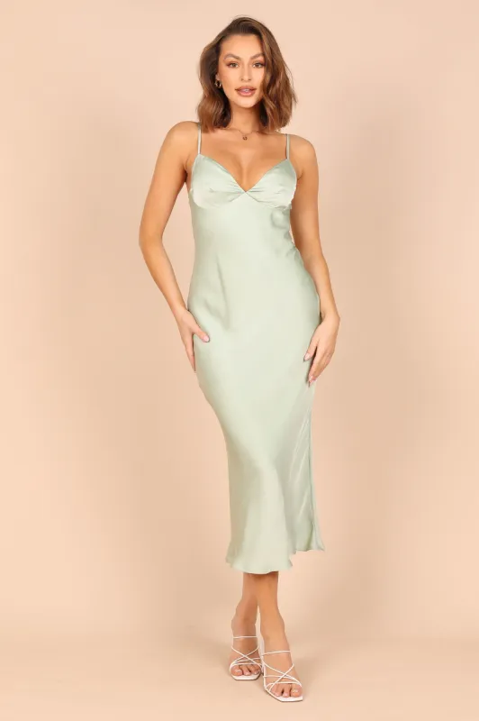 Yorelle Midi Dress - Sage sold by Petal & Pup